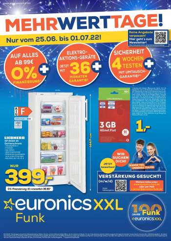 Prospekte Euronics - 25.06.2022 - 1.07.2022.
