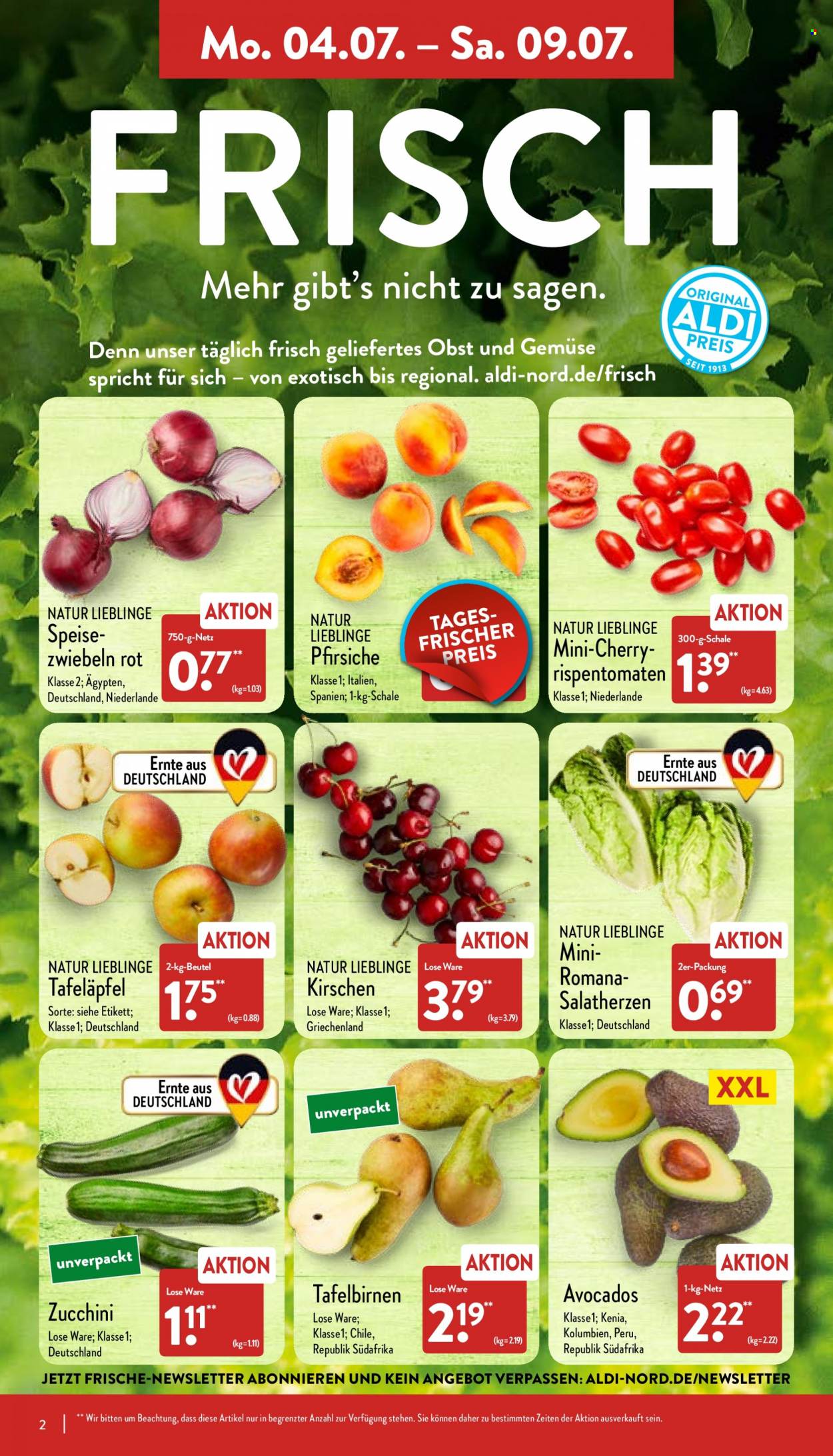 ALDI Nord Prospekte  - 4.07.2022 - 9.07.2022. Seite 2