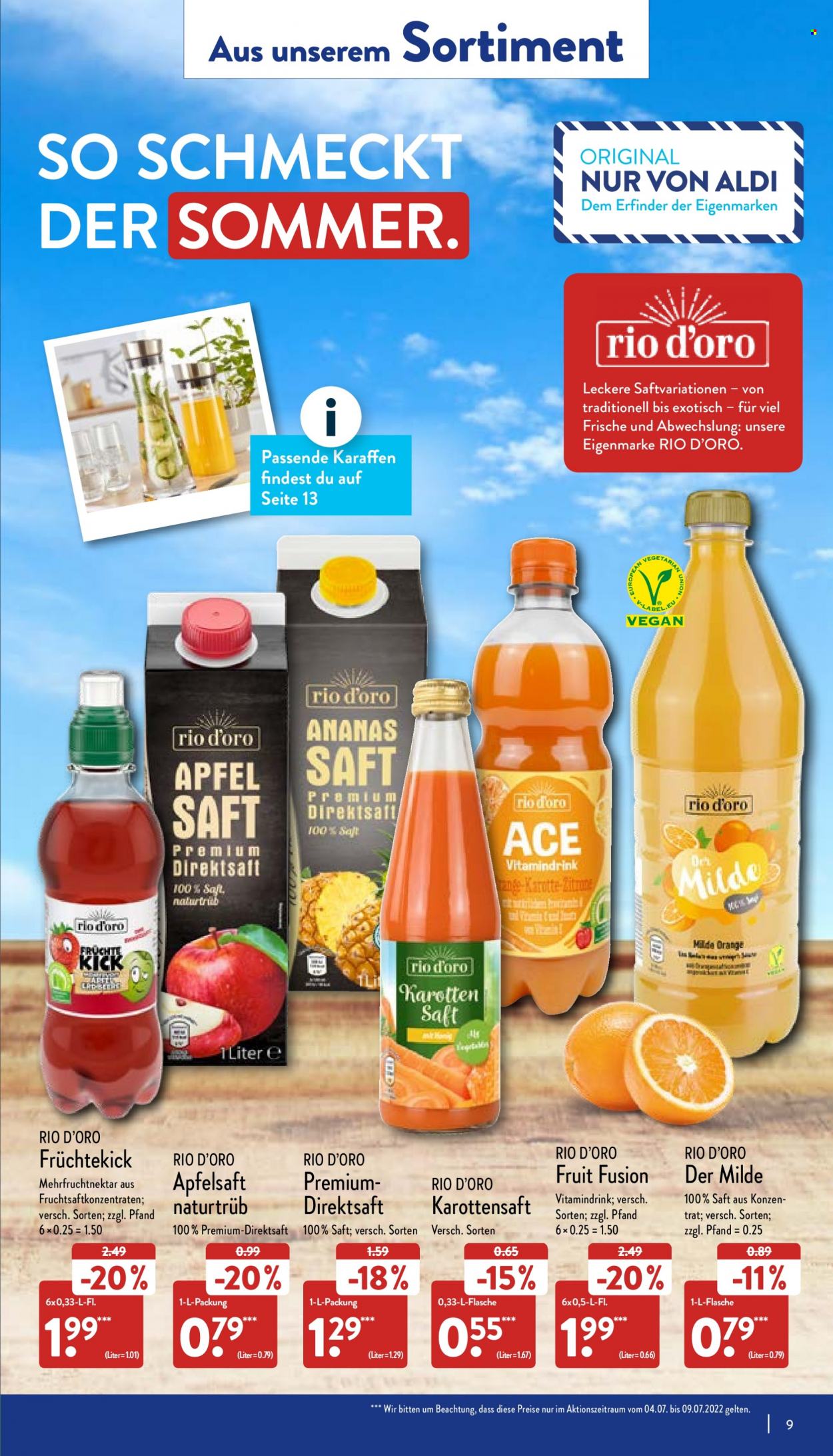 ALDI Nord Prospekte  - 4.07.2022 - 9.07.2022. Seite 9