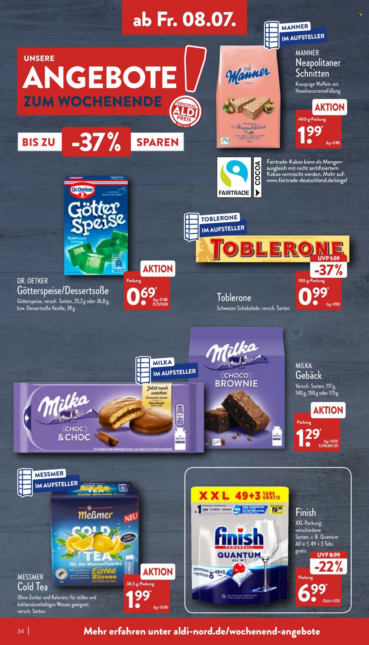 ALDI Nord Prospekte  - 4.07.2022 - 9.07.2022. Seite 34
