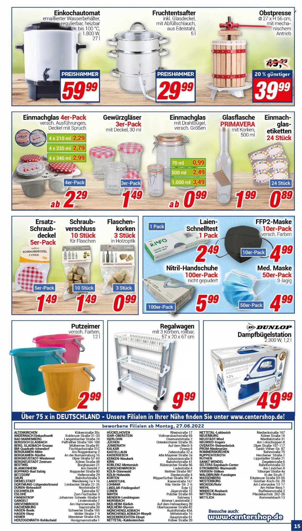 CENTERSHOP Prospekte  - 27.06.2022 - 2.07.2022. Seite 15