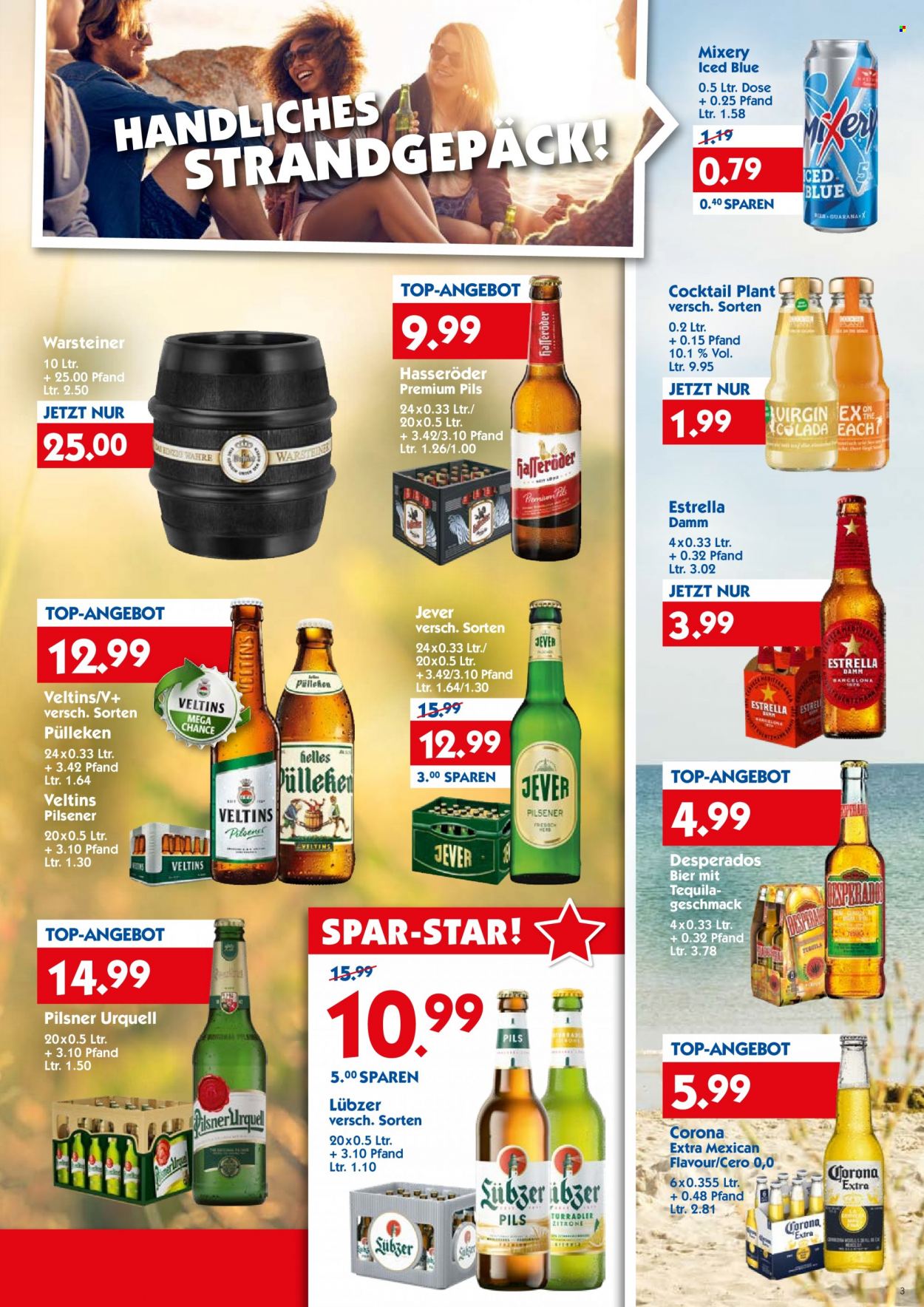 Hol'ab! Getränkemarkt Prospekte  - 27.06.2022 - 2.07.2022. Seite 3