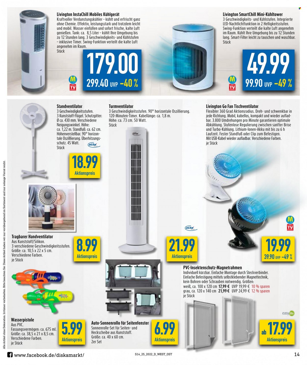 Diska Prospekte  - 27.06.2022 - 2.07.2022. Seite 14