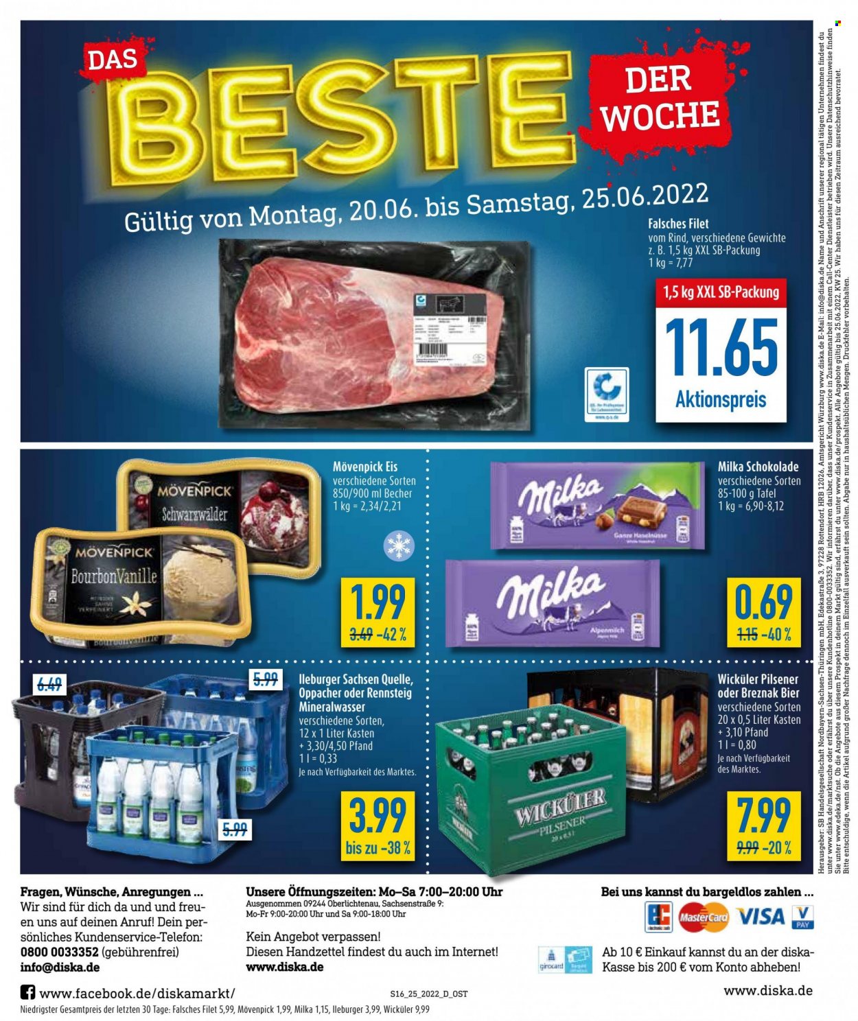 Diska Prospekte  - 27.06.2022 - 2.07.2022. Seite 16