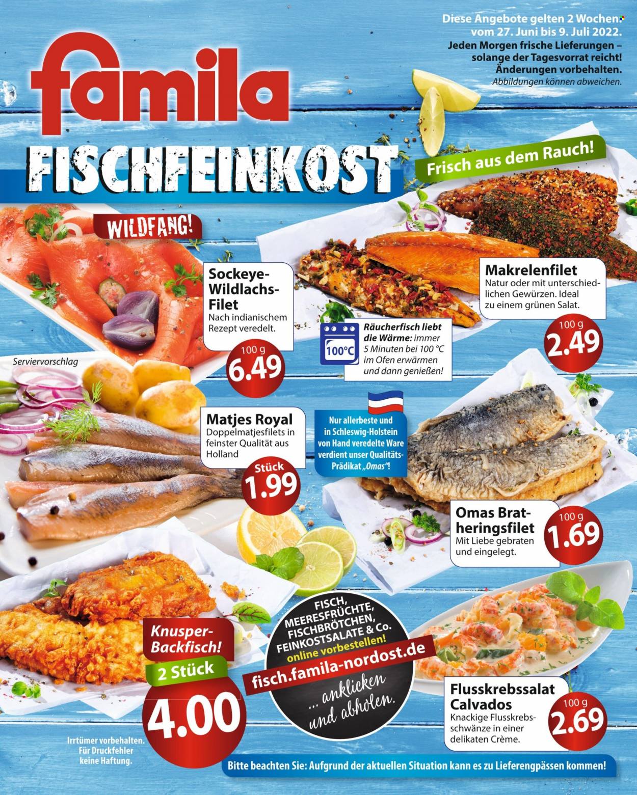 famila Prospekte  - 27.06.2022 - 9.07.2022. Seite 2