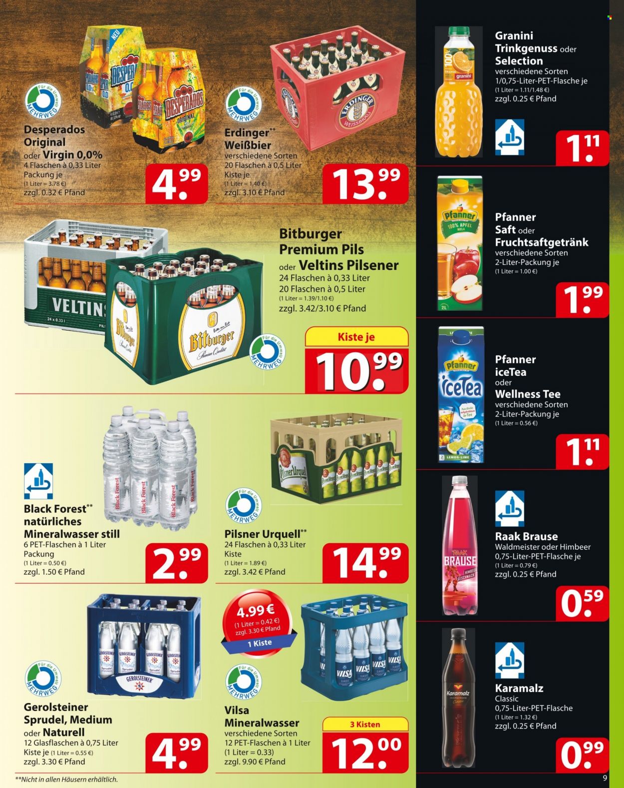 famila Prospekte  - 27.06.2022 - 2.07.2022. Seite 9