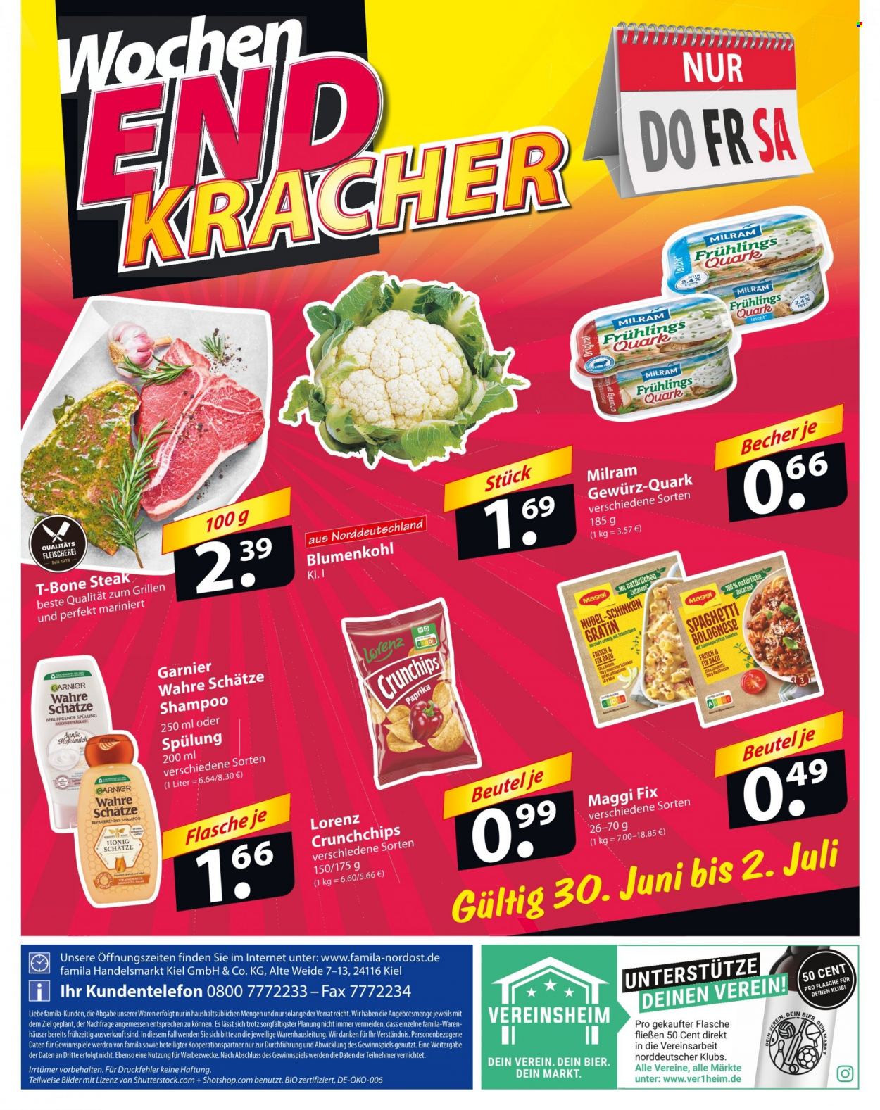 famila Prospekte  - 27.06.2022 - 2.07.2022. Seite 24