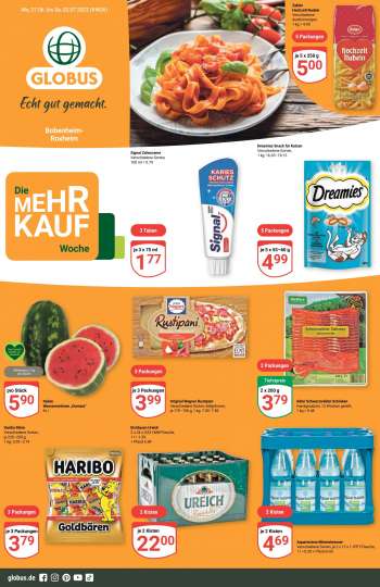 Prospekte Globus - 27.06.2022 - 2.07.2022.
