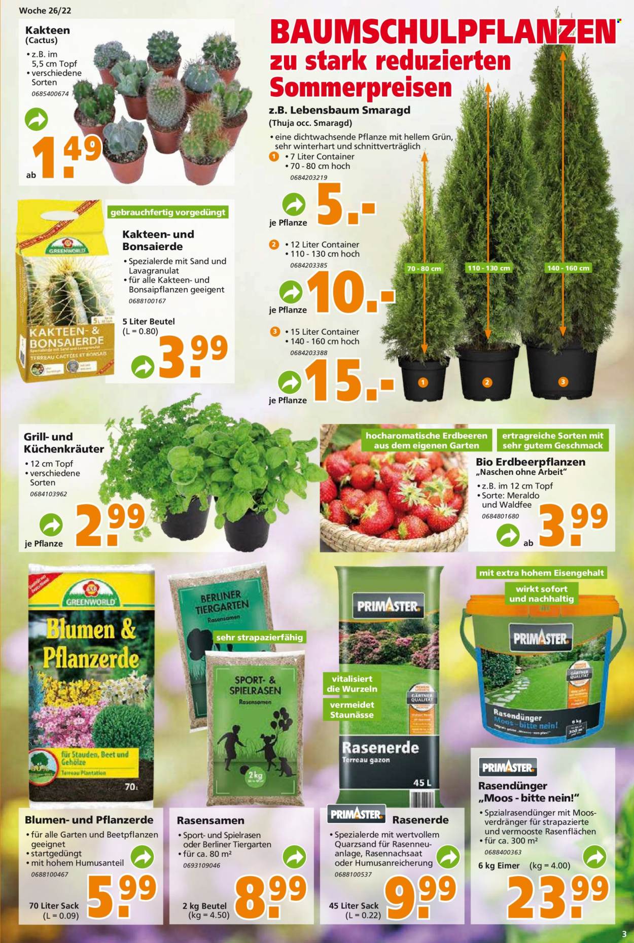Globus Baumarkt Prospekte  - 27.06.2022 - 2.07.2022. Seite 3