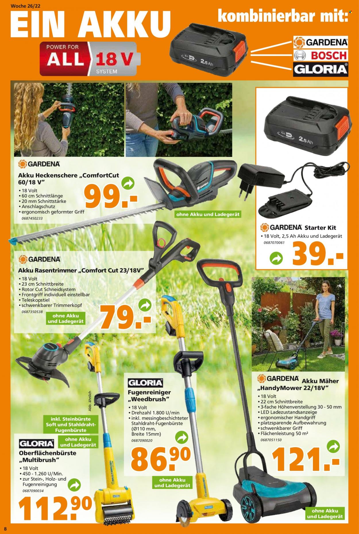 Globus Baumarkt Prospekte  - 27.06.2022 - 2.07.2022. Seite 8
