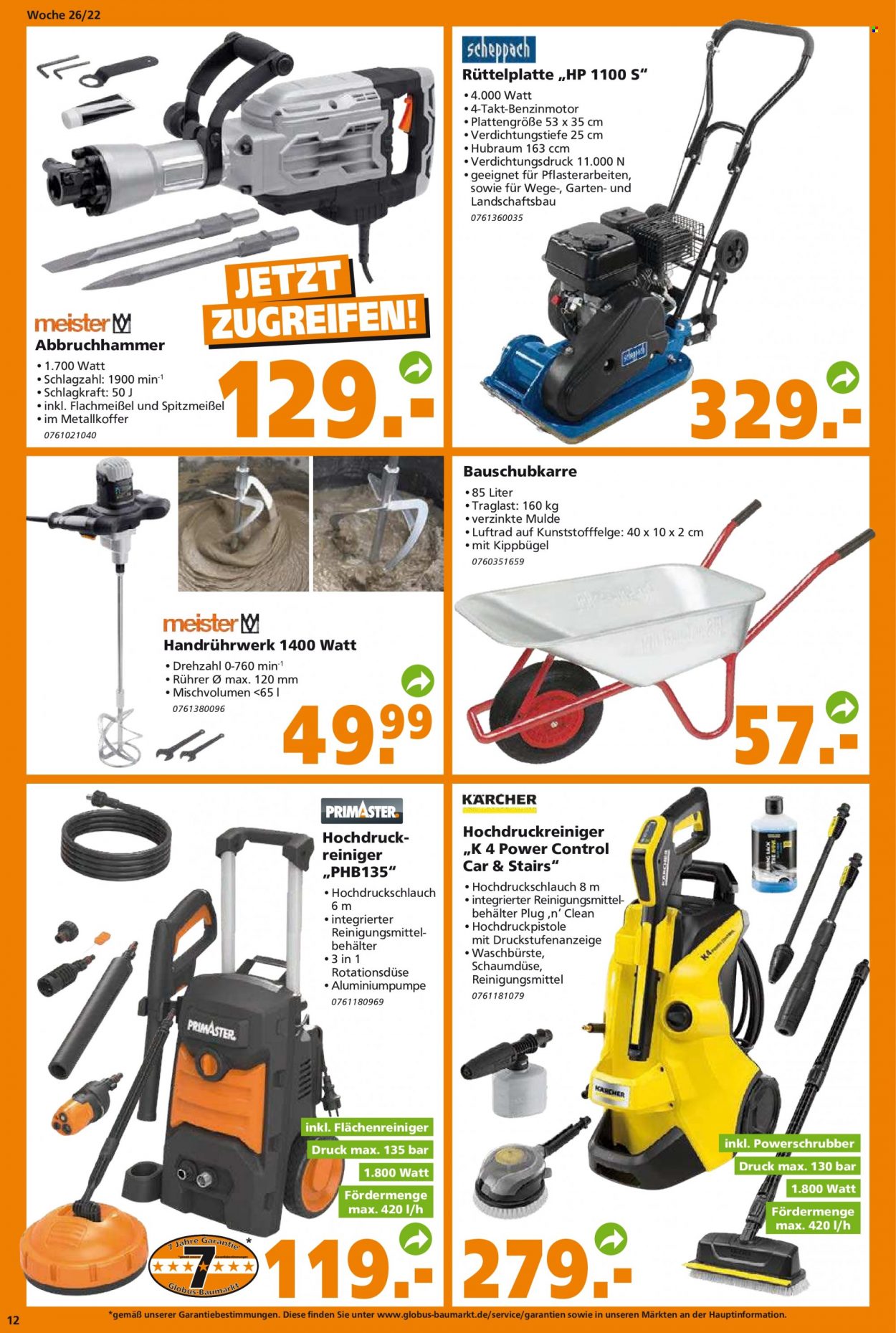 Globus Baumarkt Prospekte  - 27.06.2022 - 2.07.2022. Seite 12