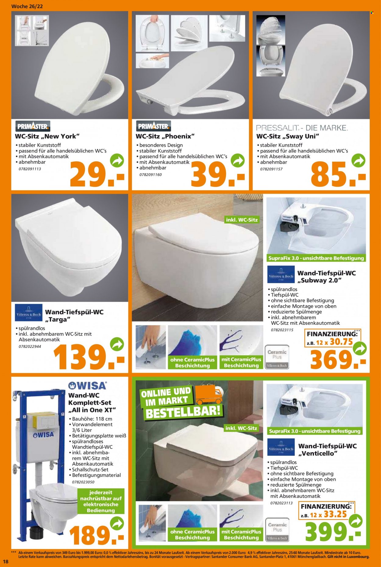Globus Baumarkt Prospekte  - 27.06.2022 - 2.07.2022. Seite 18