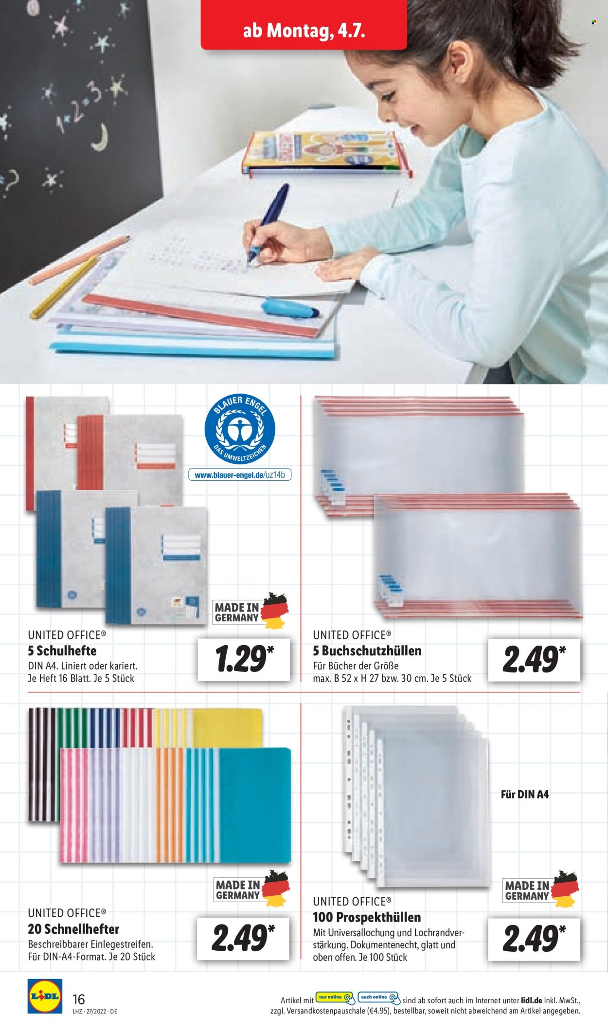 Lidl Prospekte  - 4.07.2022 - 9.07.2022. Seite 16