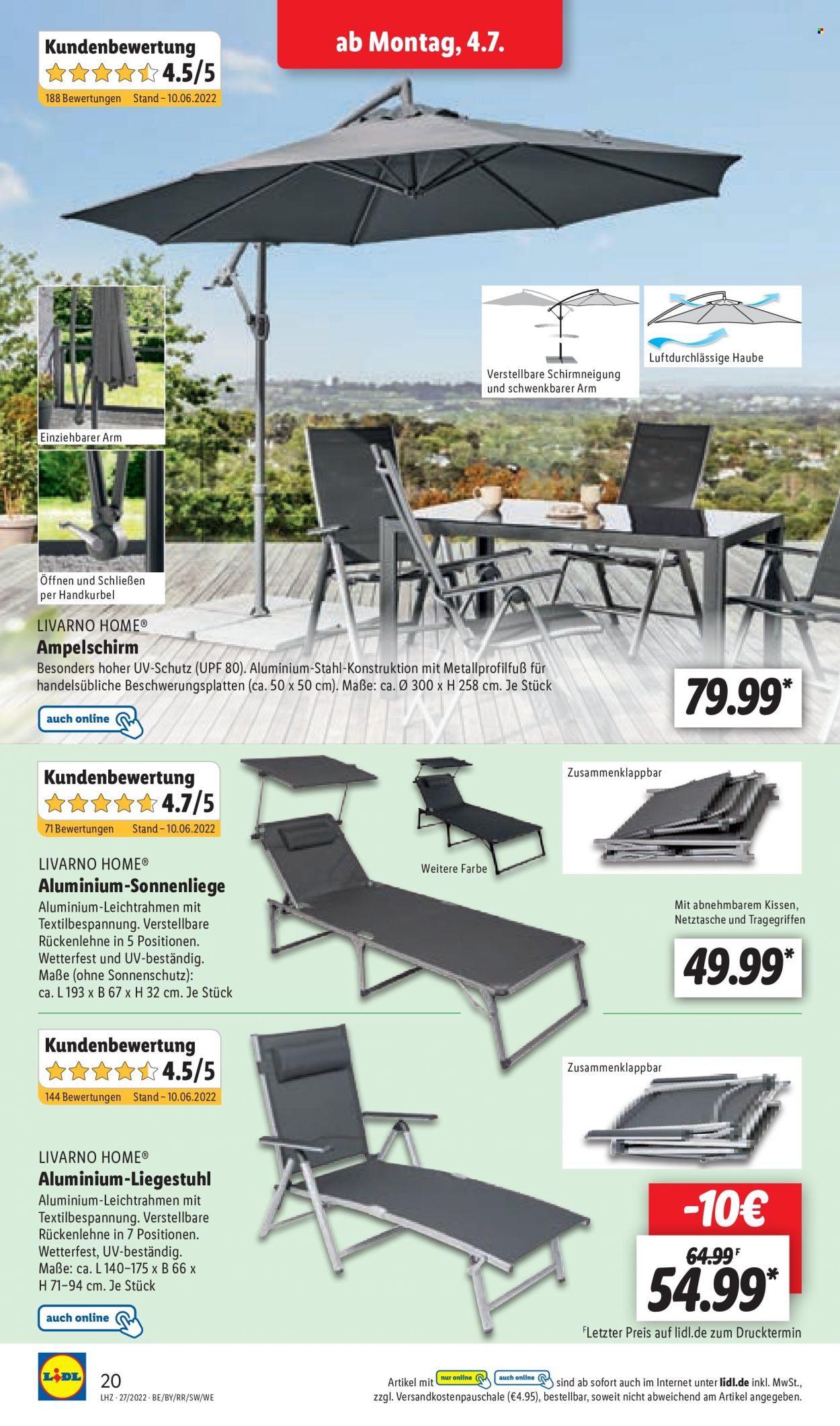 Lidl Prospekte  - 4.07.2022 - 9.07.2022. Seite 20