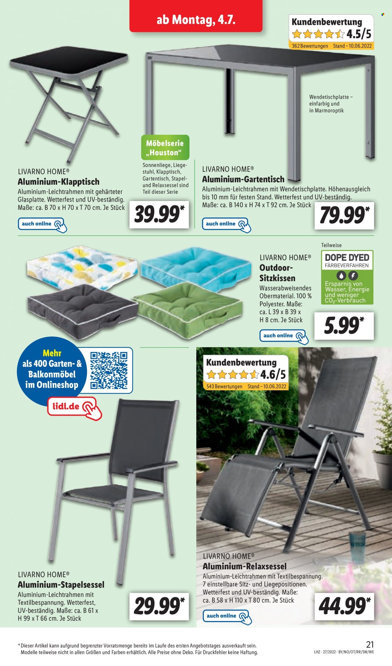 Lidl Prospekte  - 4.07.2022 - 9.07.2022. Seite 21