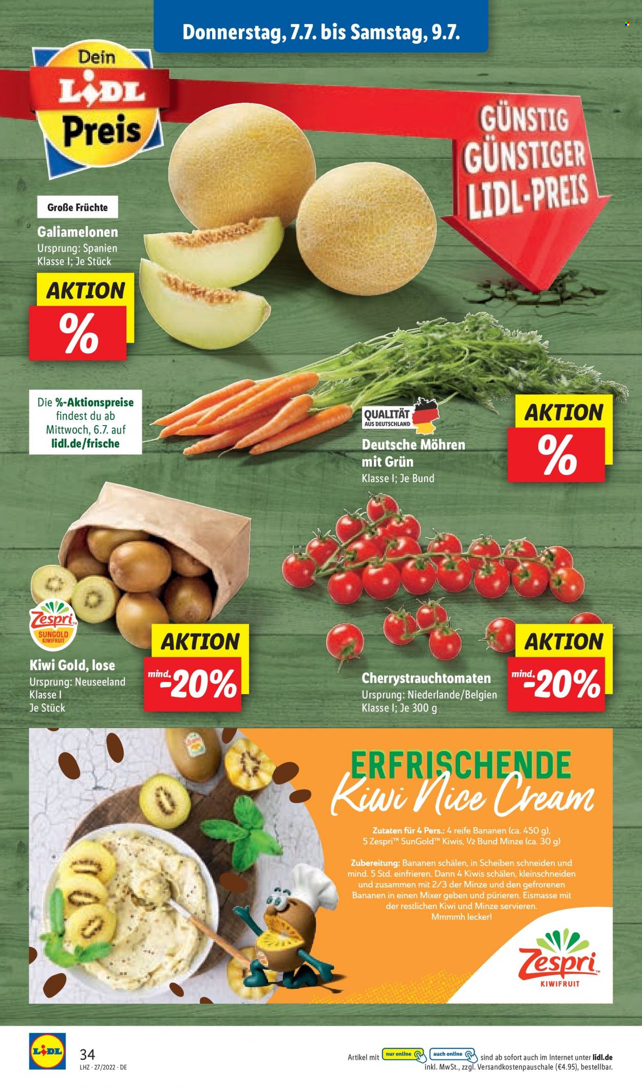 Lidl Prospekte  - 4.07.2022 - 9.07.2022. Seite 34