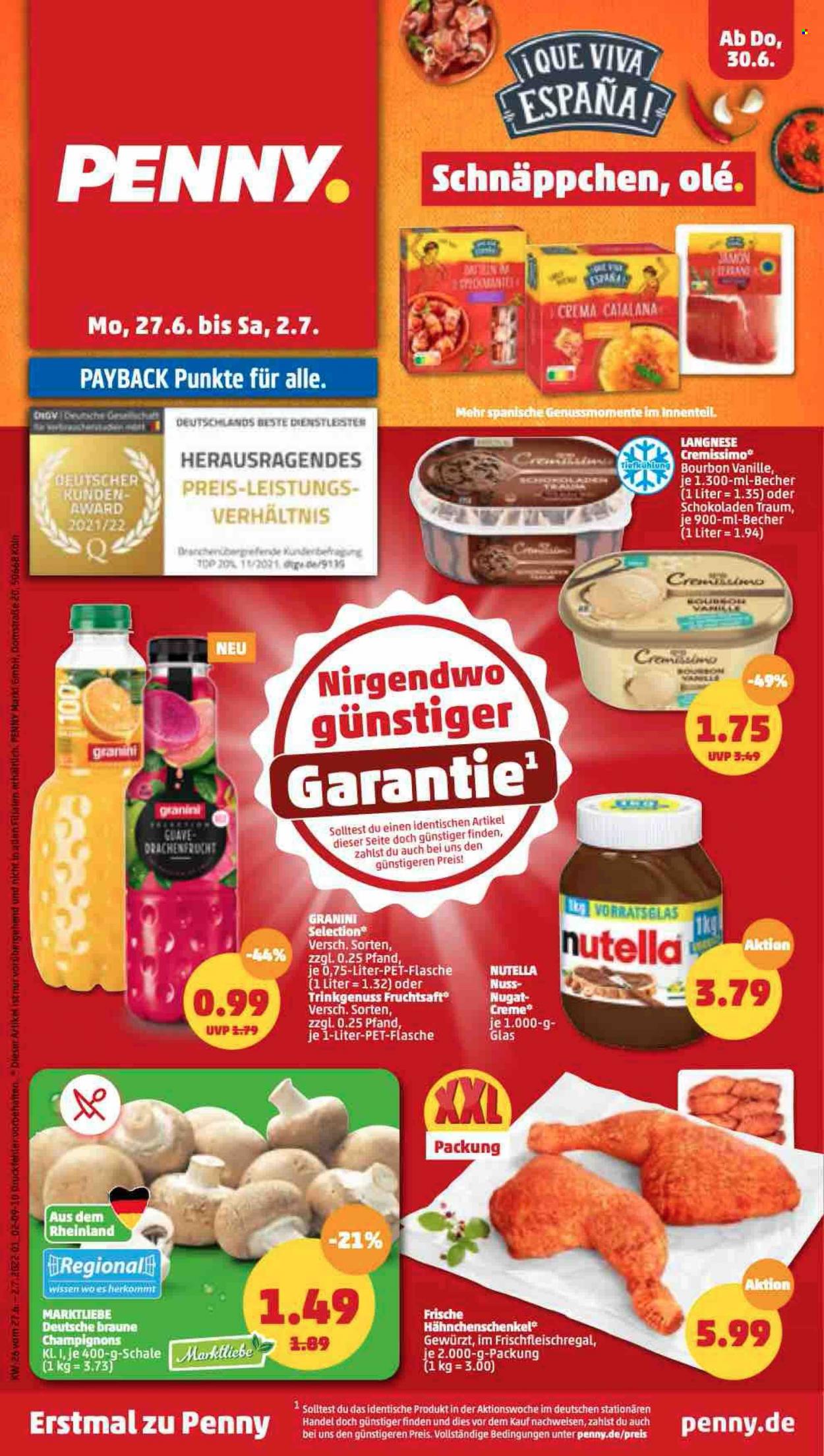 Penny Prospekte  - 27.06.2022 - 2.07.2022. Seite 1