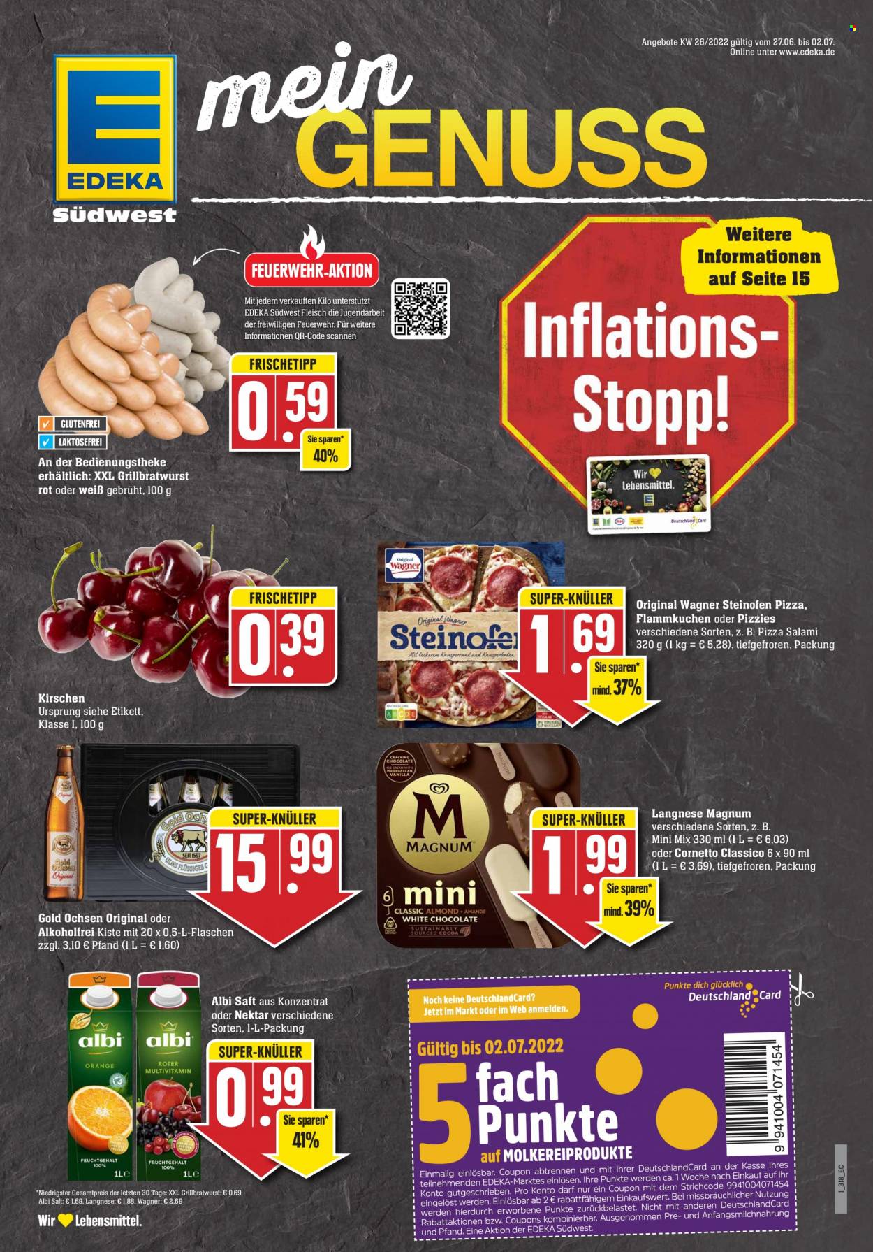Edeka Prospekte  - 27.06.2022 - 2.07.2022. Seite 1