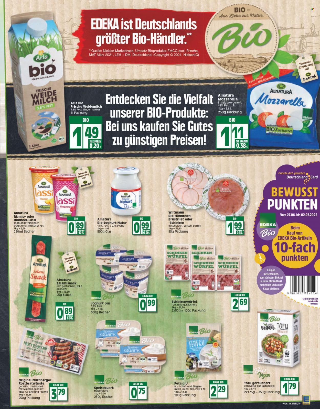Edeka Prospekte  - 27.06.2022 - 2.07.2022. Seite 13