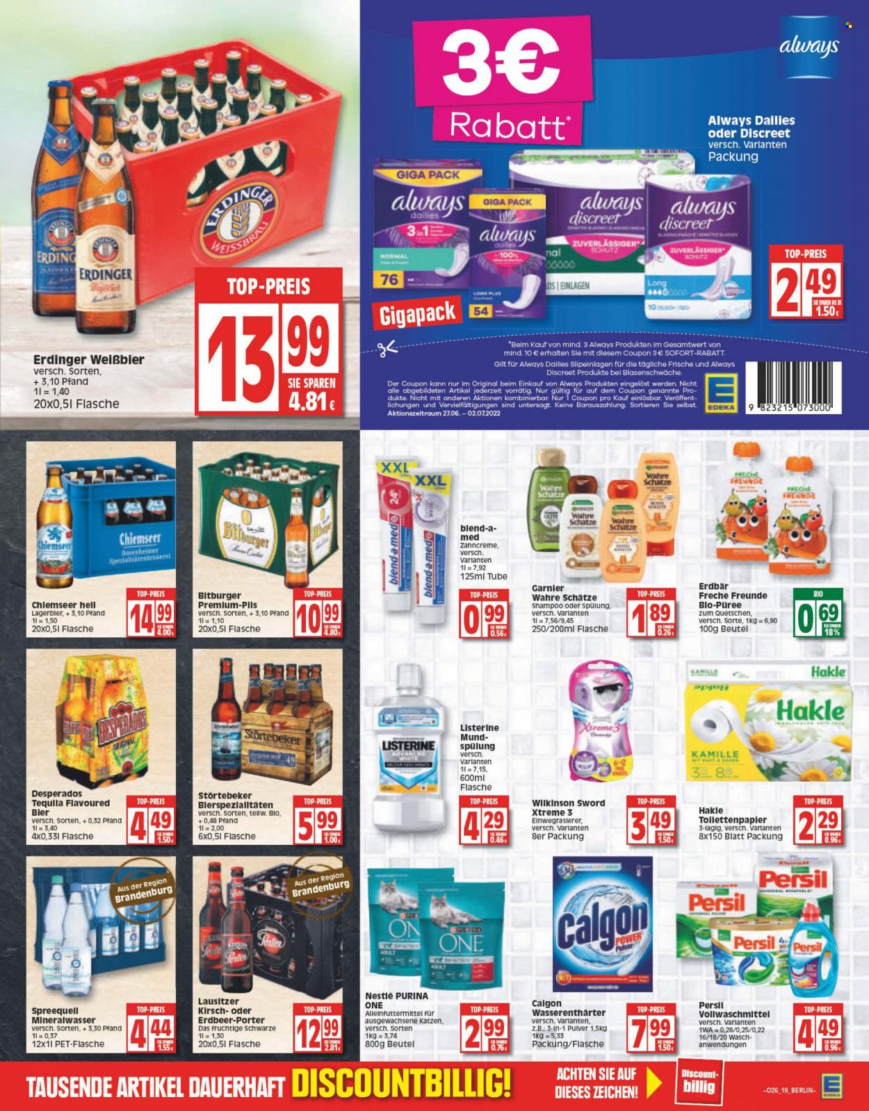 Edeka Prospekte  - 27.06.2022 - 2.07.2022. Seite 19