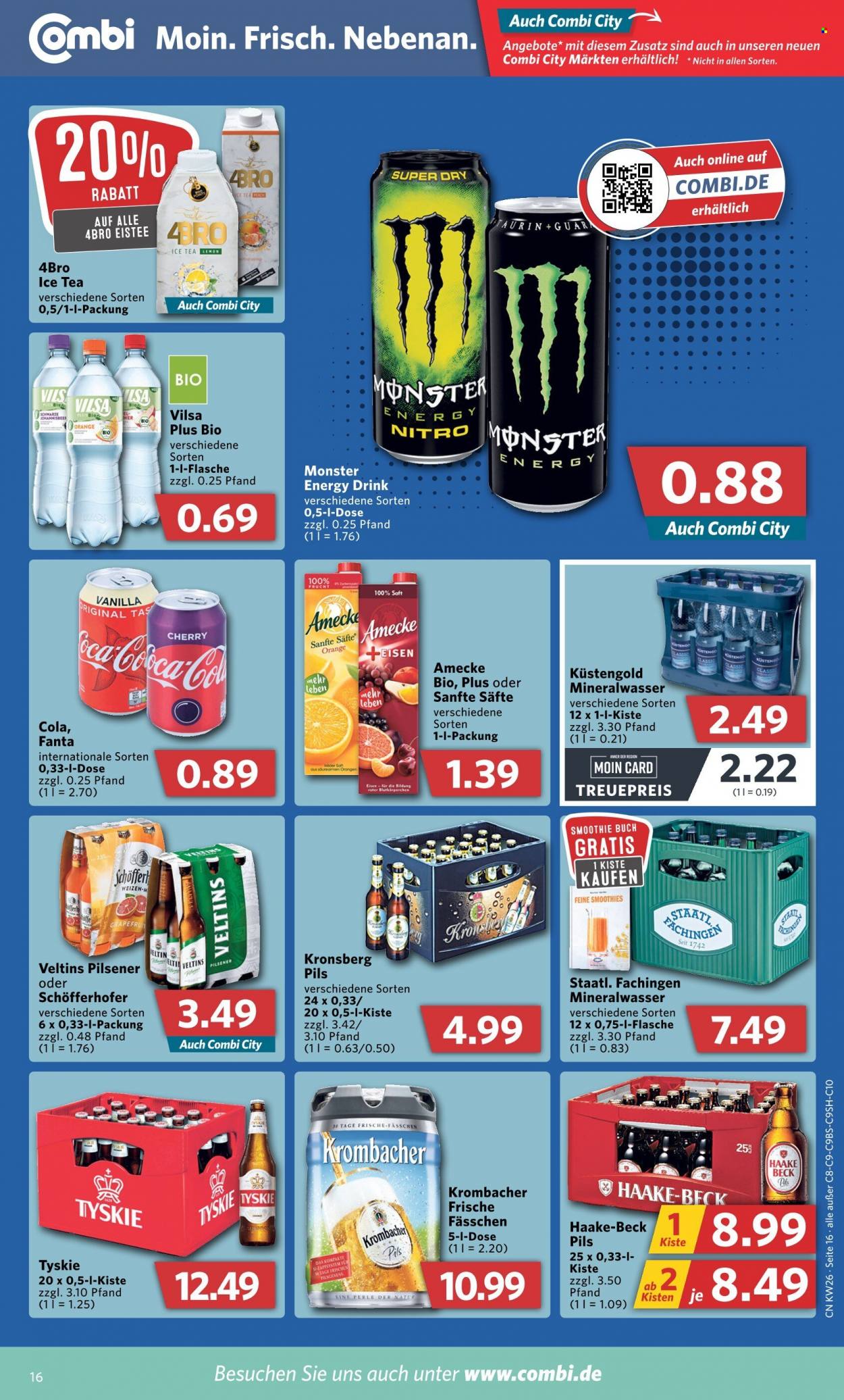 Combi Prospekte  - 27.06.2022 - 2.07.2022. Seite 16