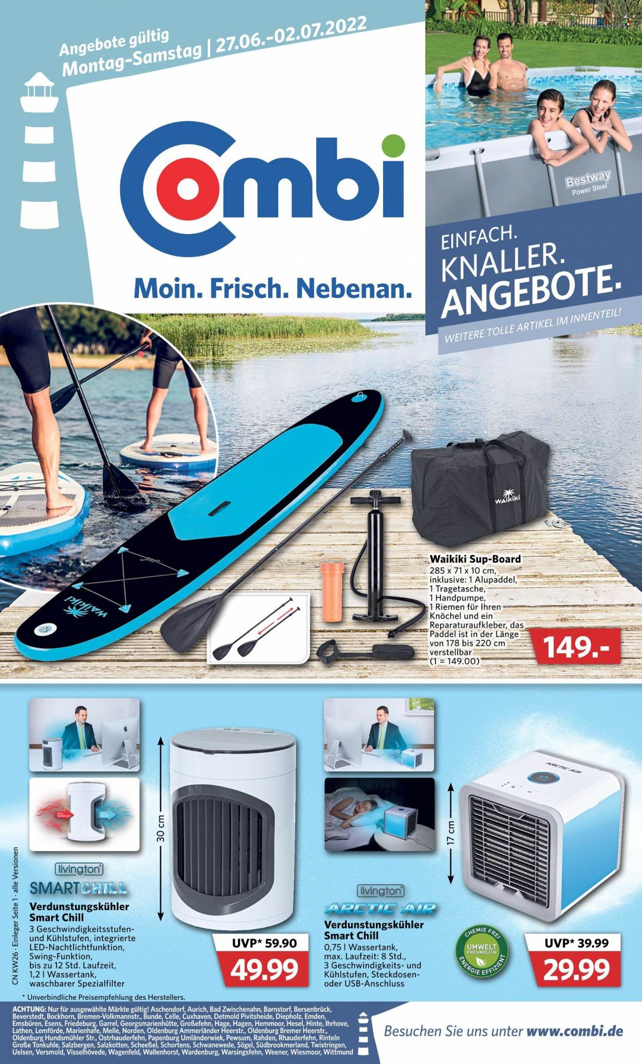 Combi Prospekte  - 27.06.2022 - 2.07.2022. Seite 1
