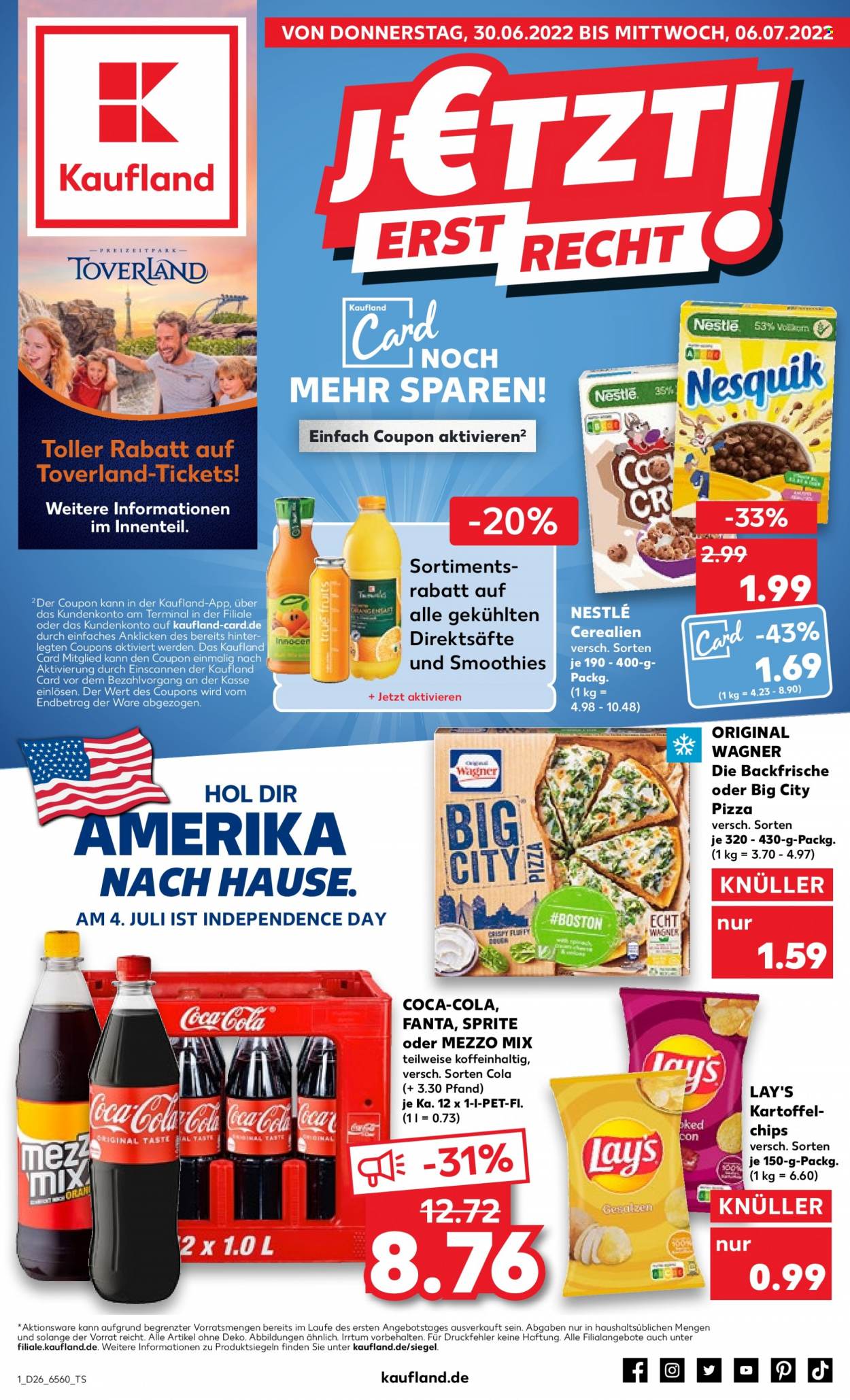Kaufland Prospekte  - 30.06.2022 - 6.07.2022. Seite 1