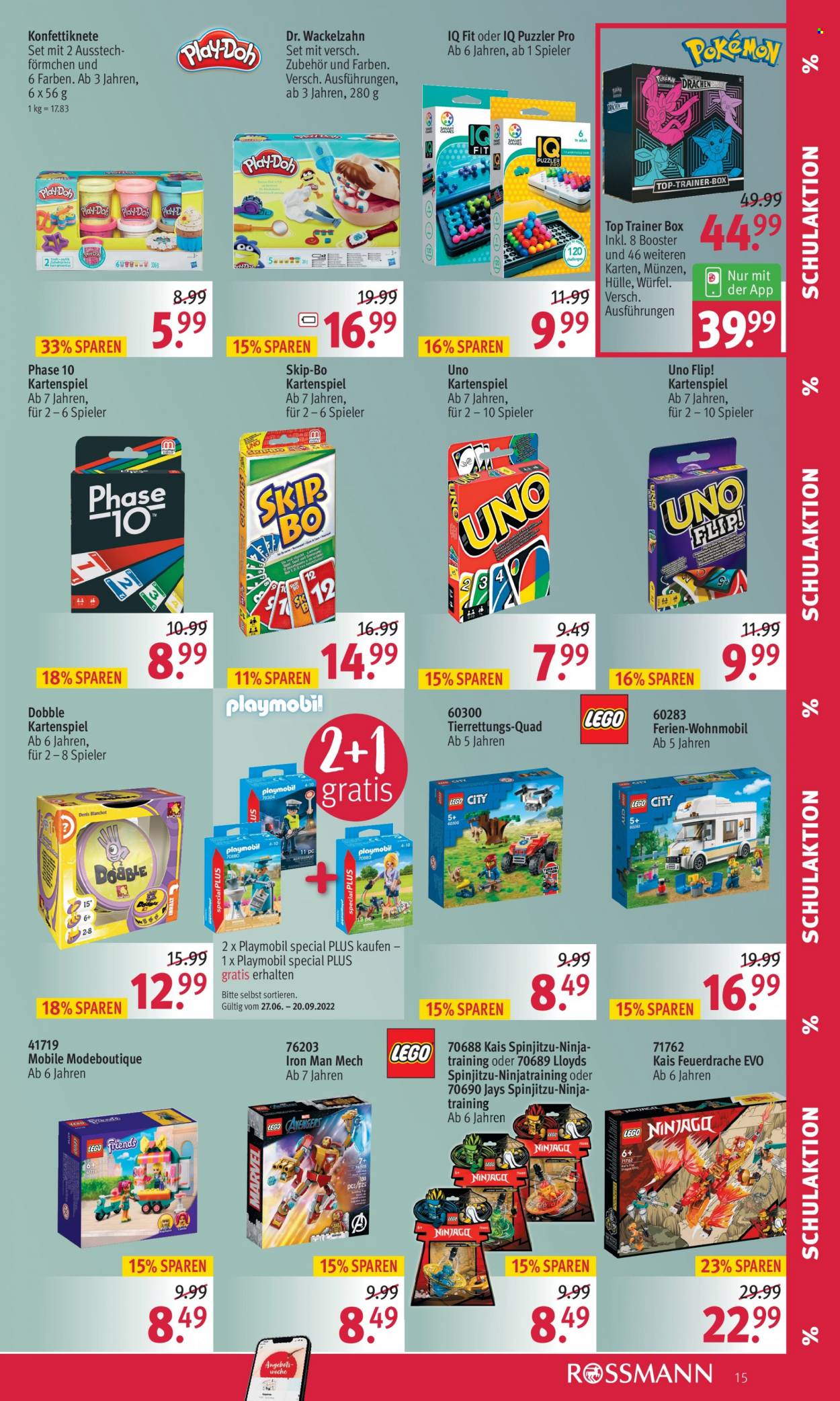 Rossmann Prospekte  - 27.06.2022 - 20.09.2022. Seite 15