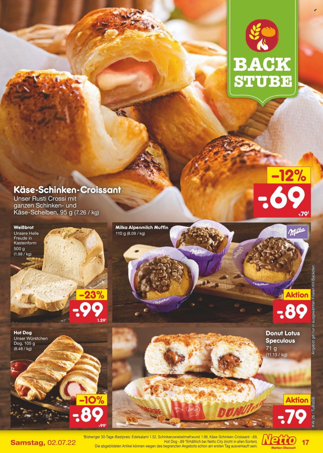 Netto Marken-Discount Prospekte  - 27.06.2022 - 2.07.2022. Seite 17