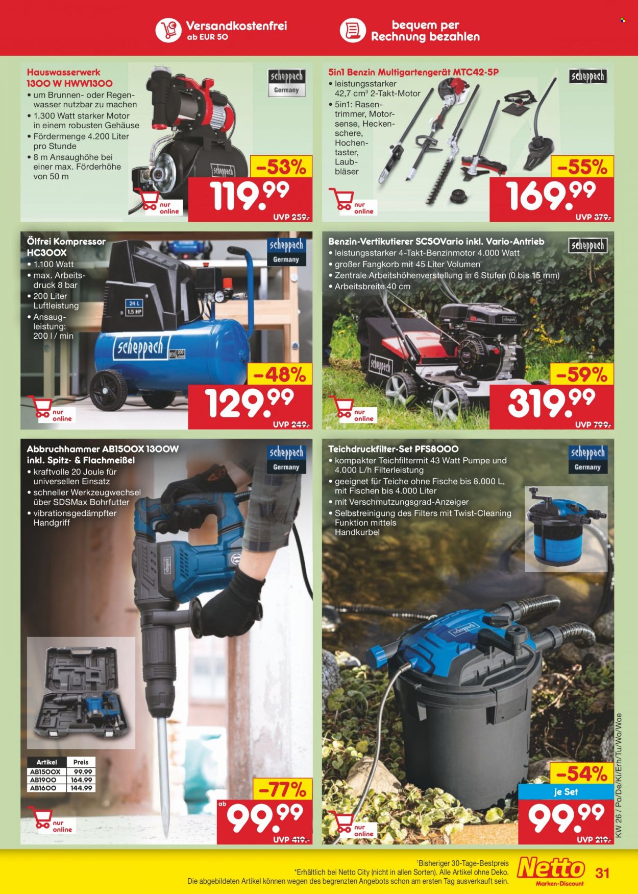 Netto Marken-Discount Prospekte  - 27.06.2022 - 2.07.2022. Seite 31