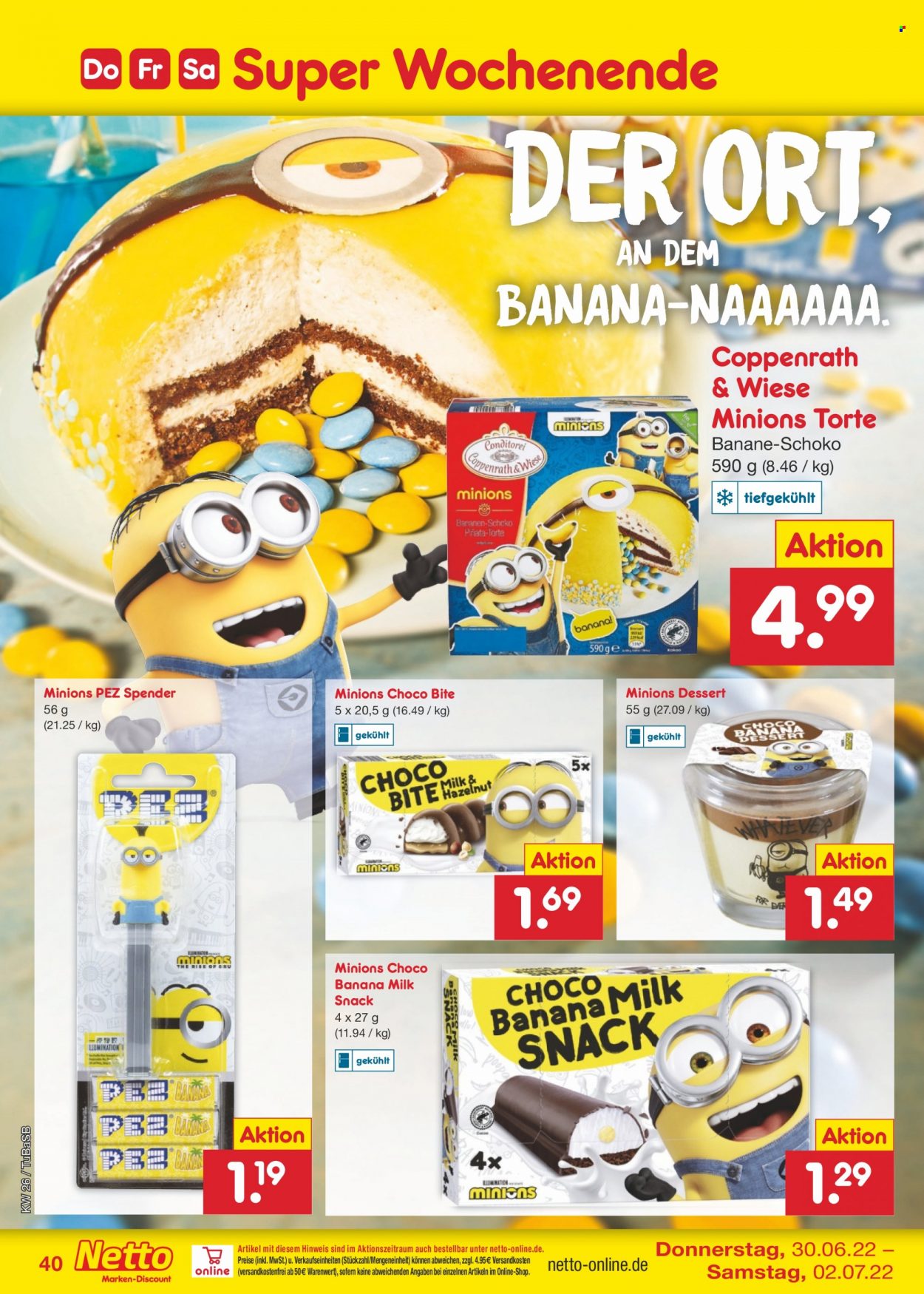 Netto Marken-Discount Prospekte  - 27.06.2022 - 2.07.2022. Seite 40