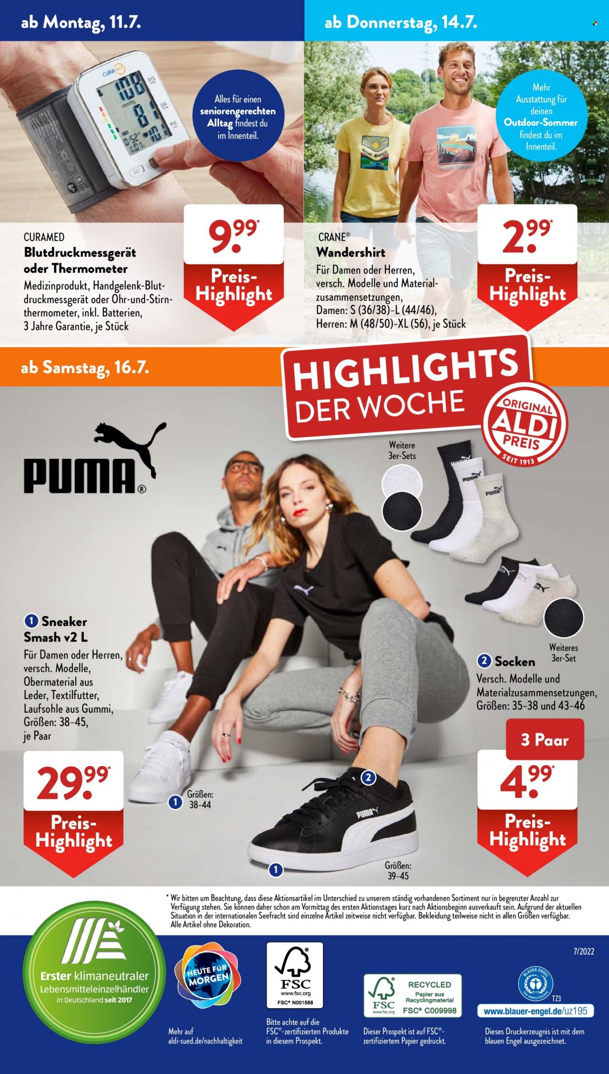 ALDI SÜD Prospekte  - 11.07.2022 - 16.07.2022. Seite 32