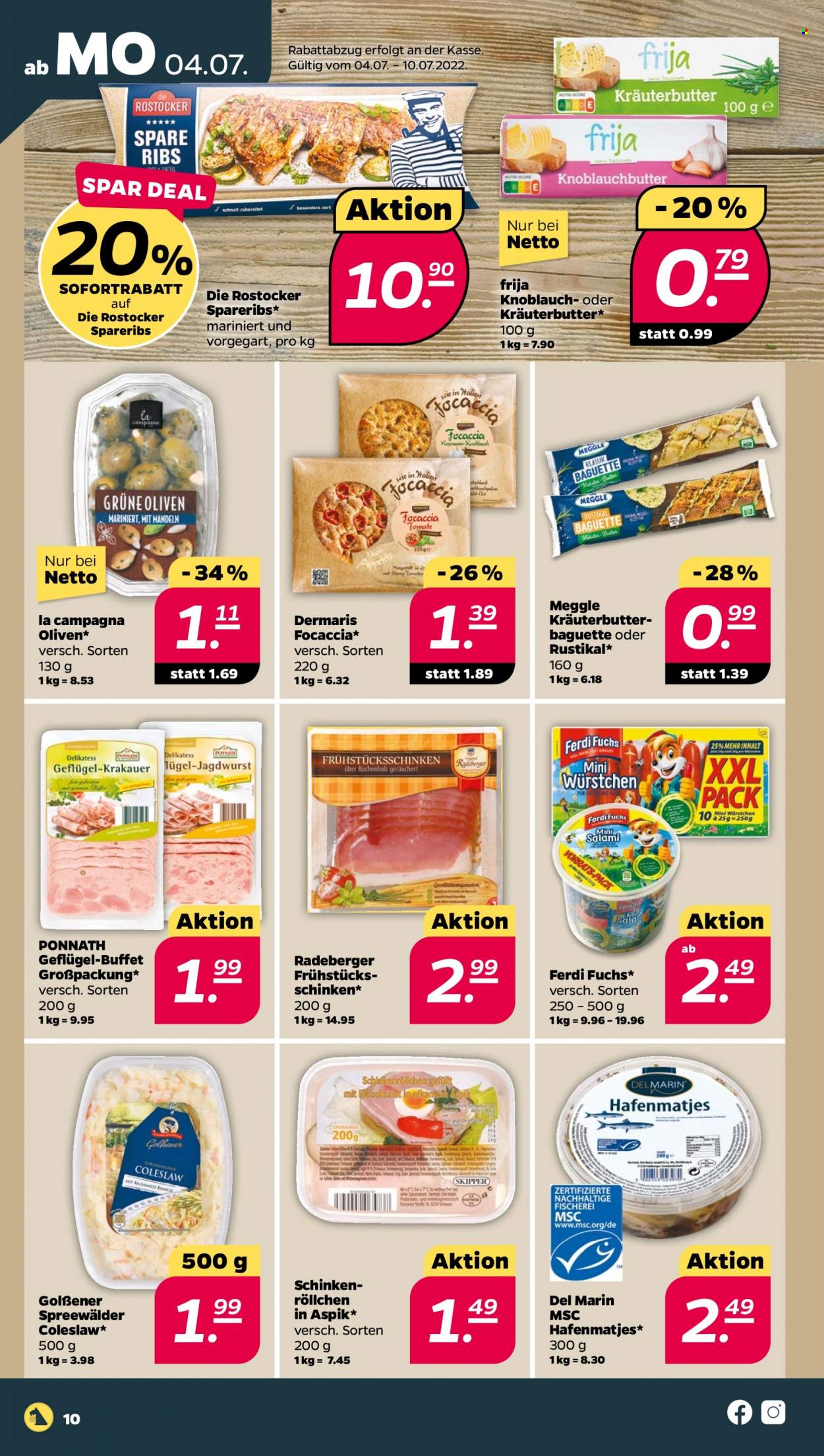 Netto Prospekte  - 4.07.2022 - 9.07.2022. Seite 10