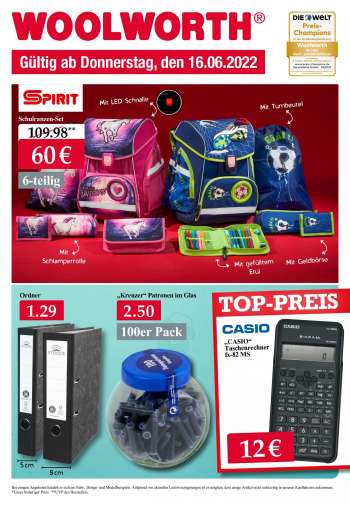 Prospekte Woolworth - 27.06.2022 - 7.07.2022.