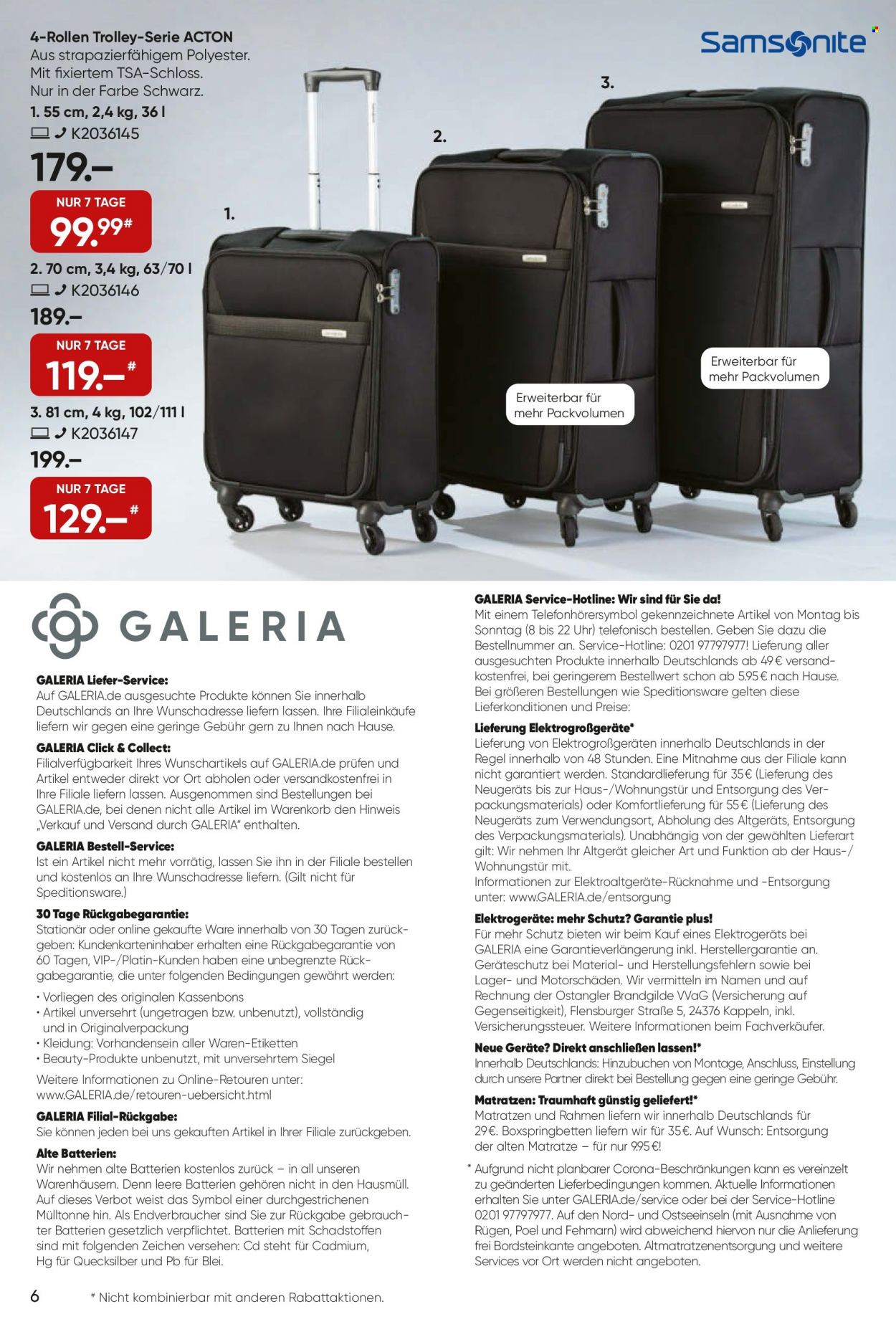 GALERIA Karstadt Kaufhof Prospekte  - 29.06.2022 - 5.07.2022. Seite 6