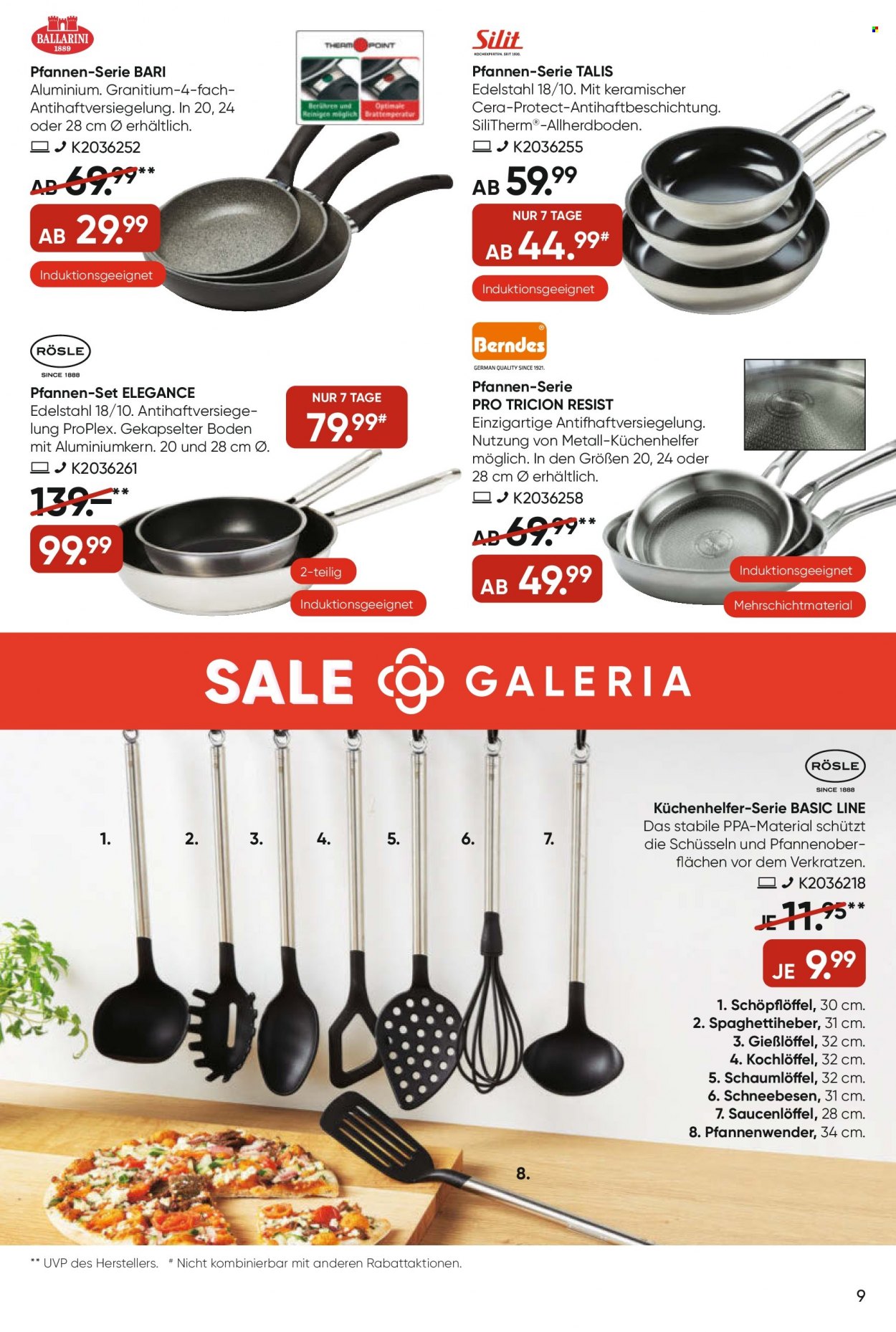 GALERIA Karstadt Kaufhof Prospekte  - 29.06.2022 - 5.07.2022. Seite 9