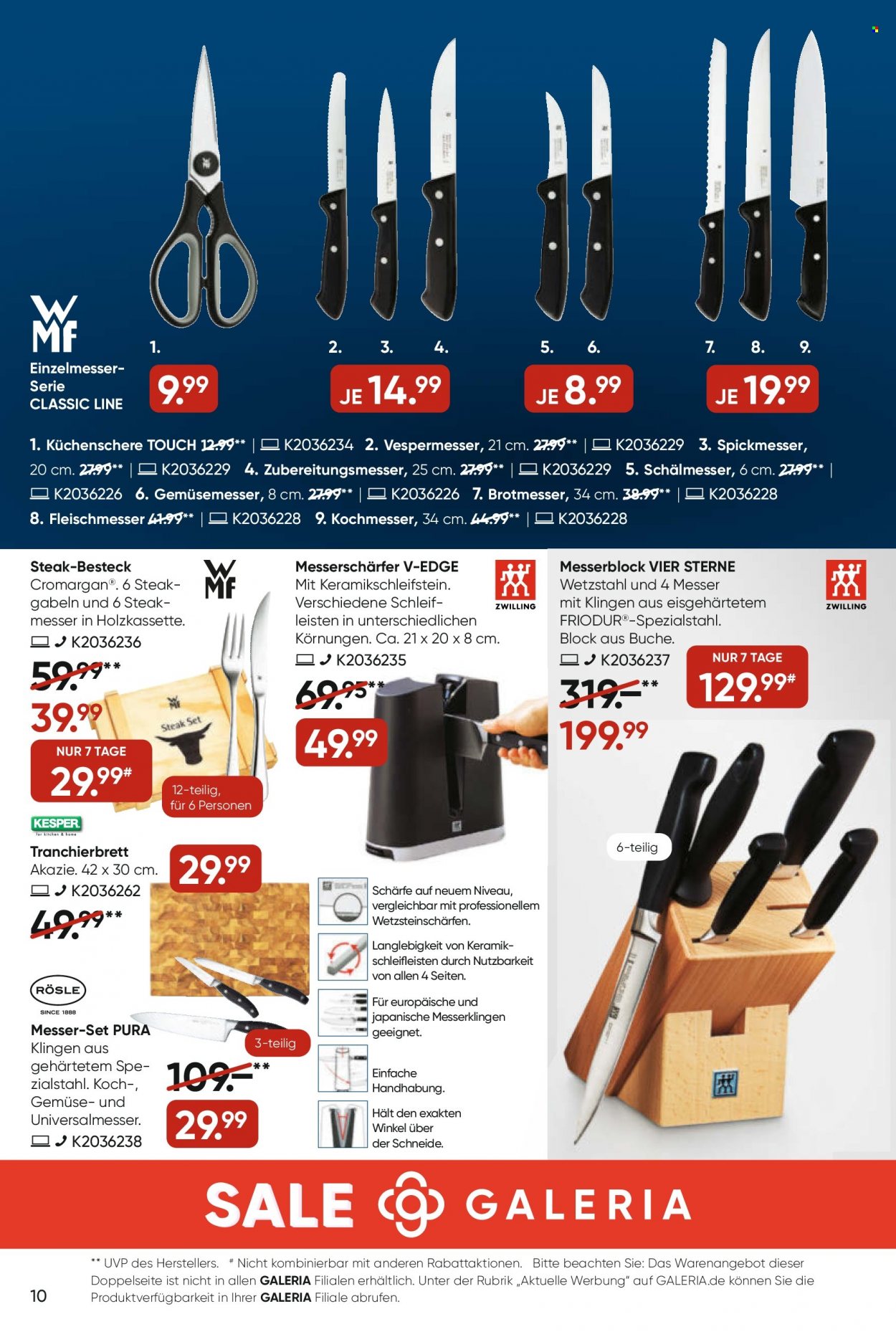 GALERIA Karstadt Kaufhof Prospekte  - 29.06.2022 - 5.07.2022. Seite 10