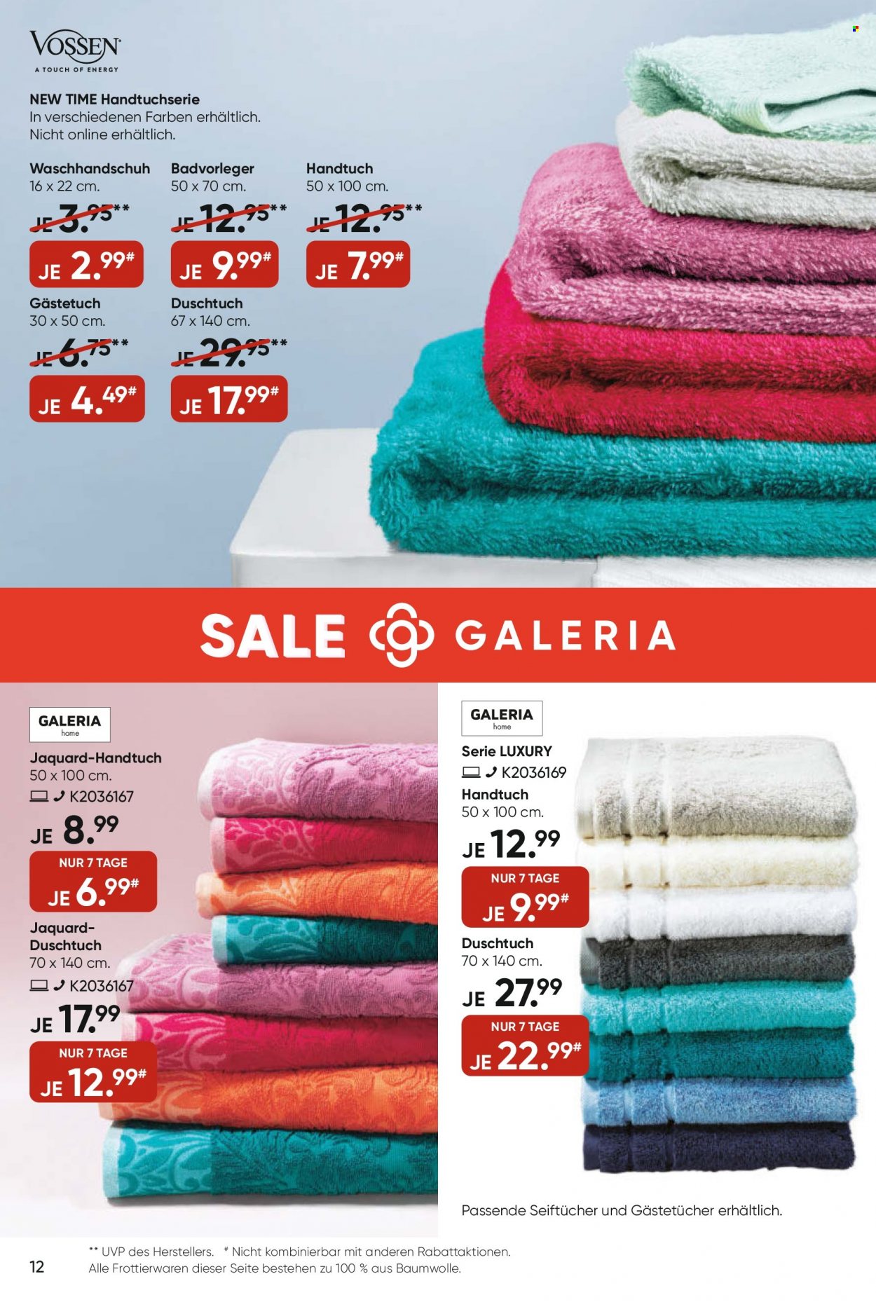 GALERIA Karstadt Kaufhof Prospekte  - 29.06.2022 - 5.07.2022. Seite 12
