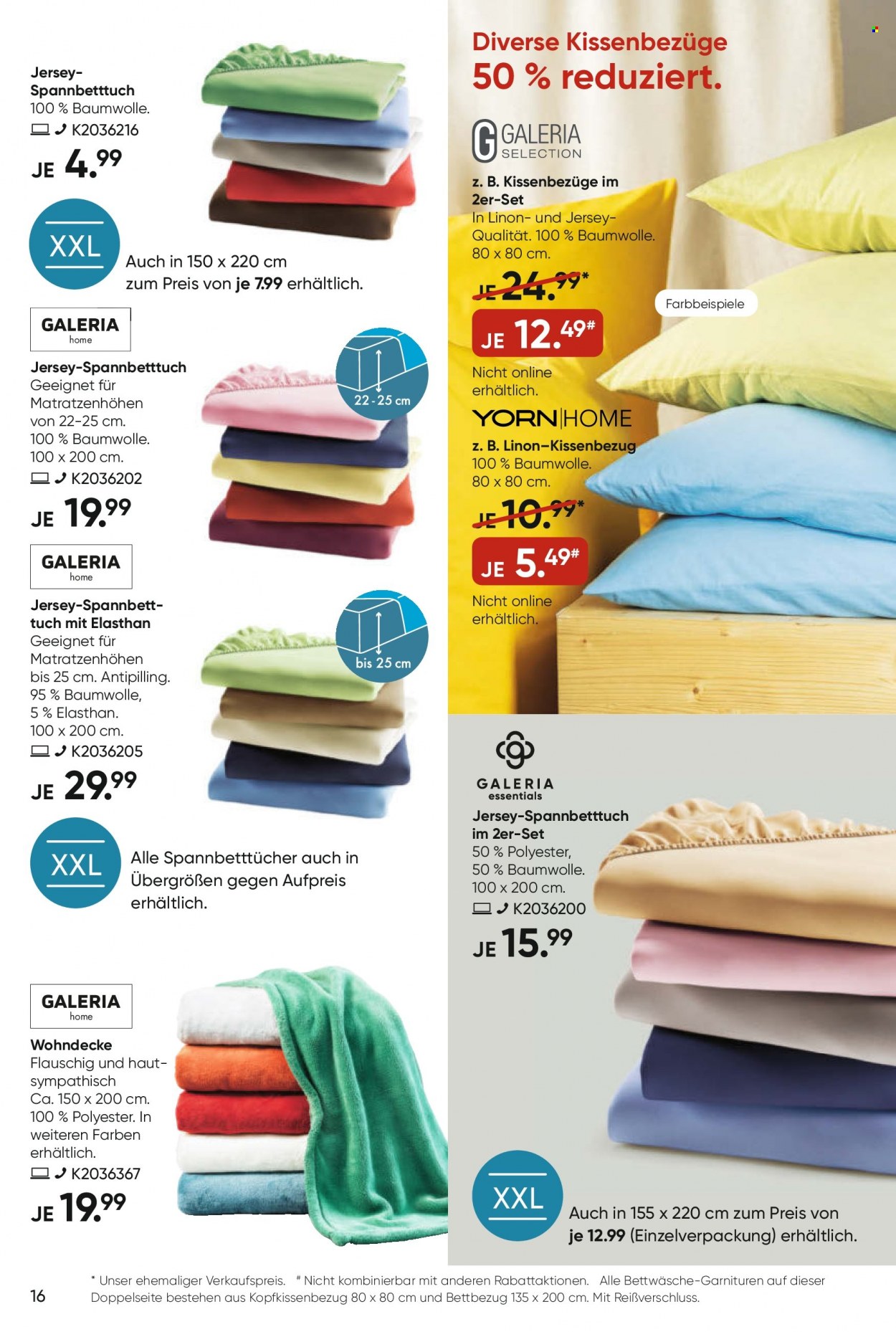 GALERIA Karstadt Kaufhof Prospekte  - 29.06.2022 - 5.07.2022. Seite 16