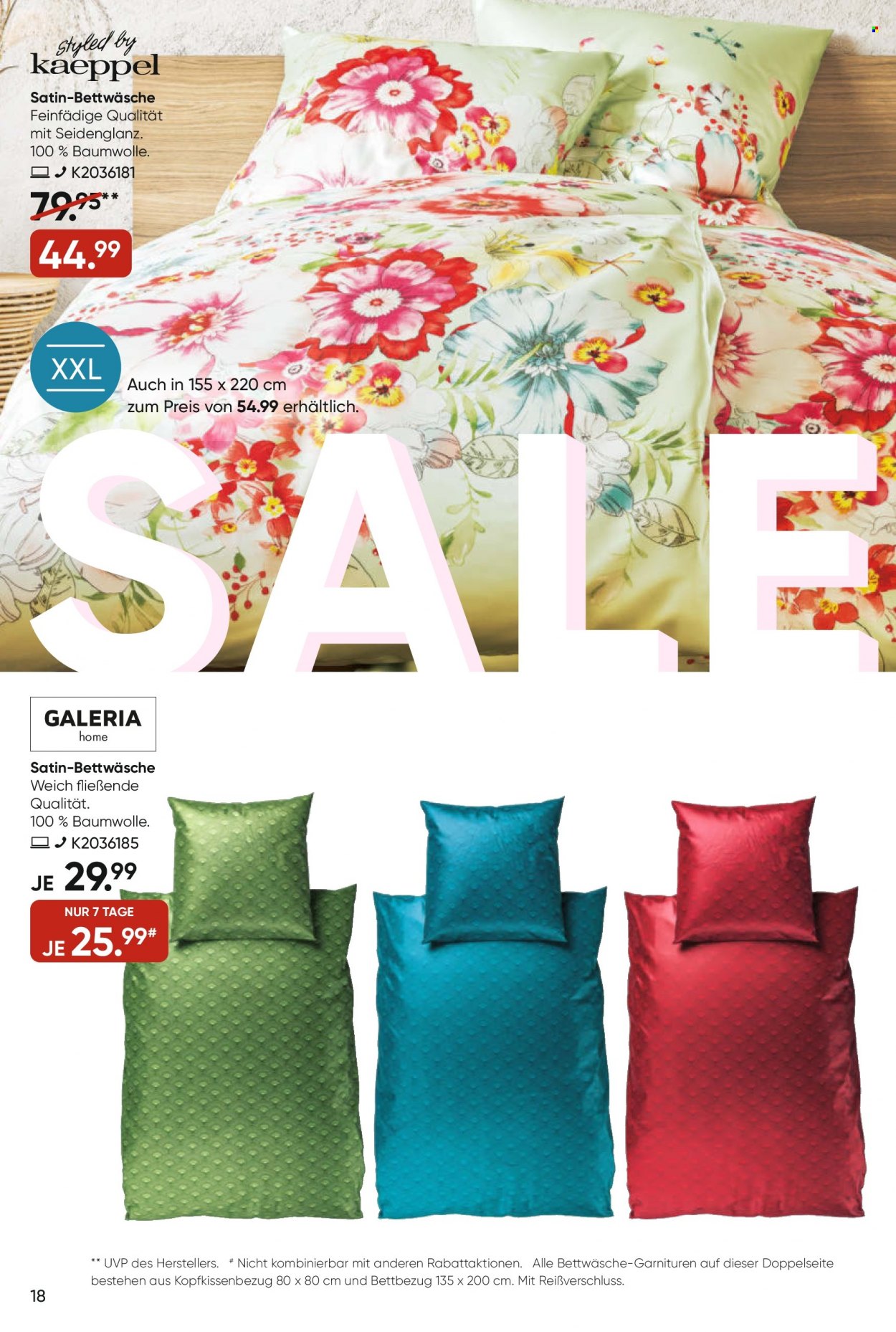 GALERIA Karstadt Kaufhof Prospekte  - 29.06.2022 - 5.07.2022. Seite 18