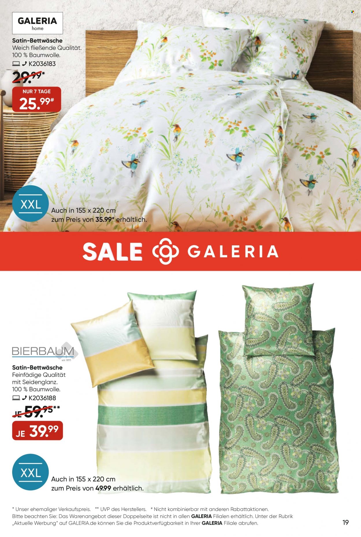 GALERIA Karstadt Kaufhof Prospekte  - 29.06.2022 - 5.07.2022. Seite 19