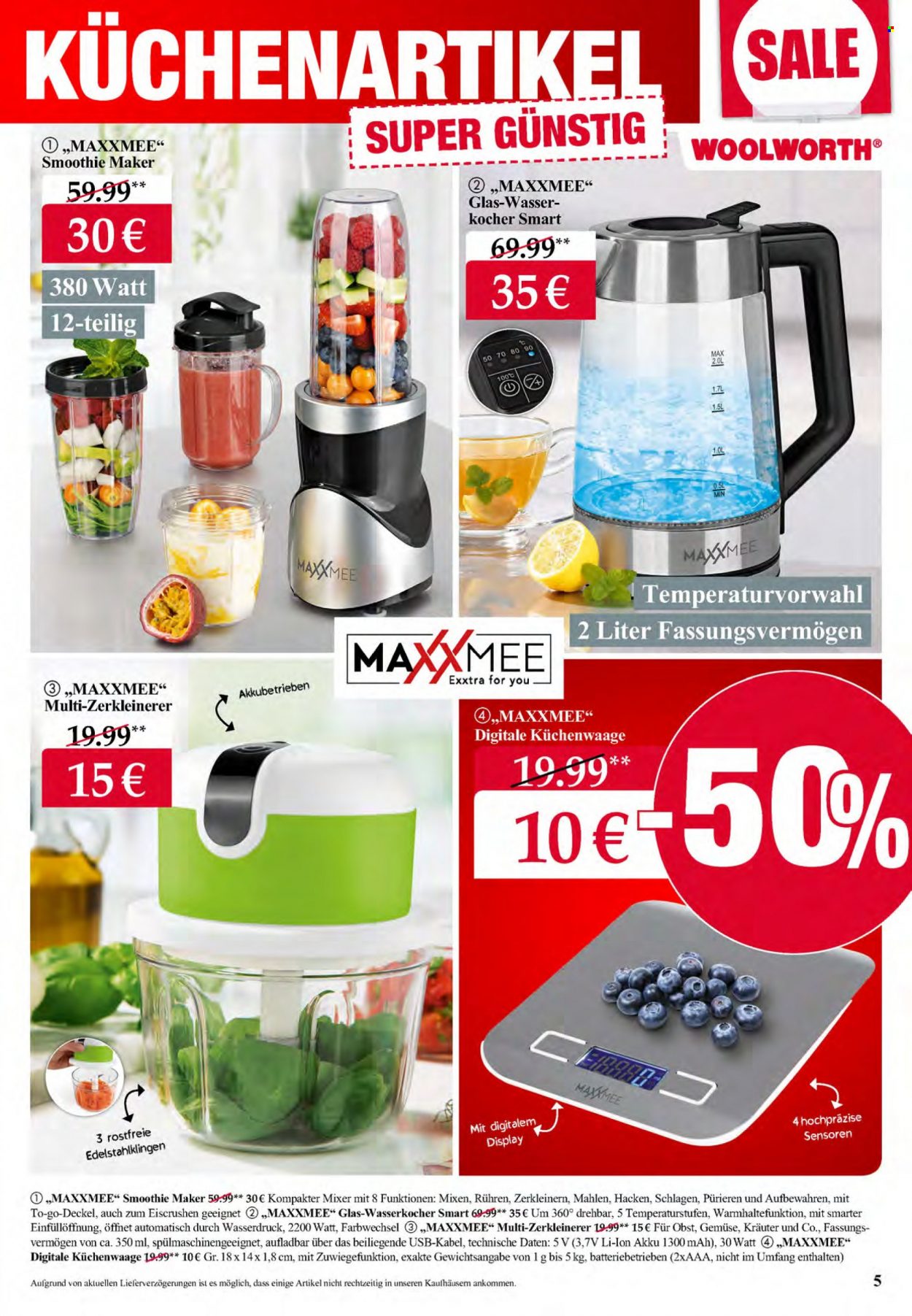 Woolworth Prospekte  - 2.07.2022 - 9.07.2022. Seite 5