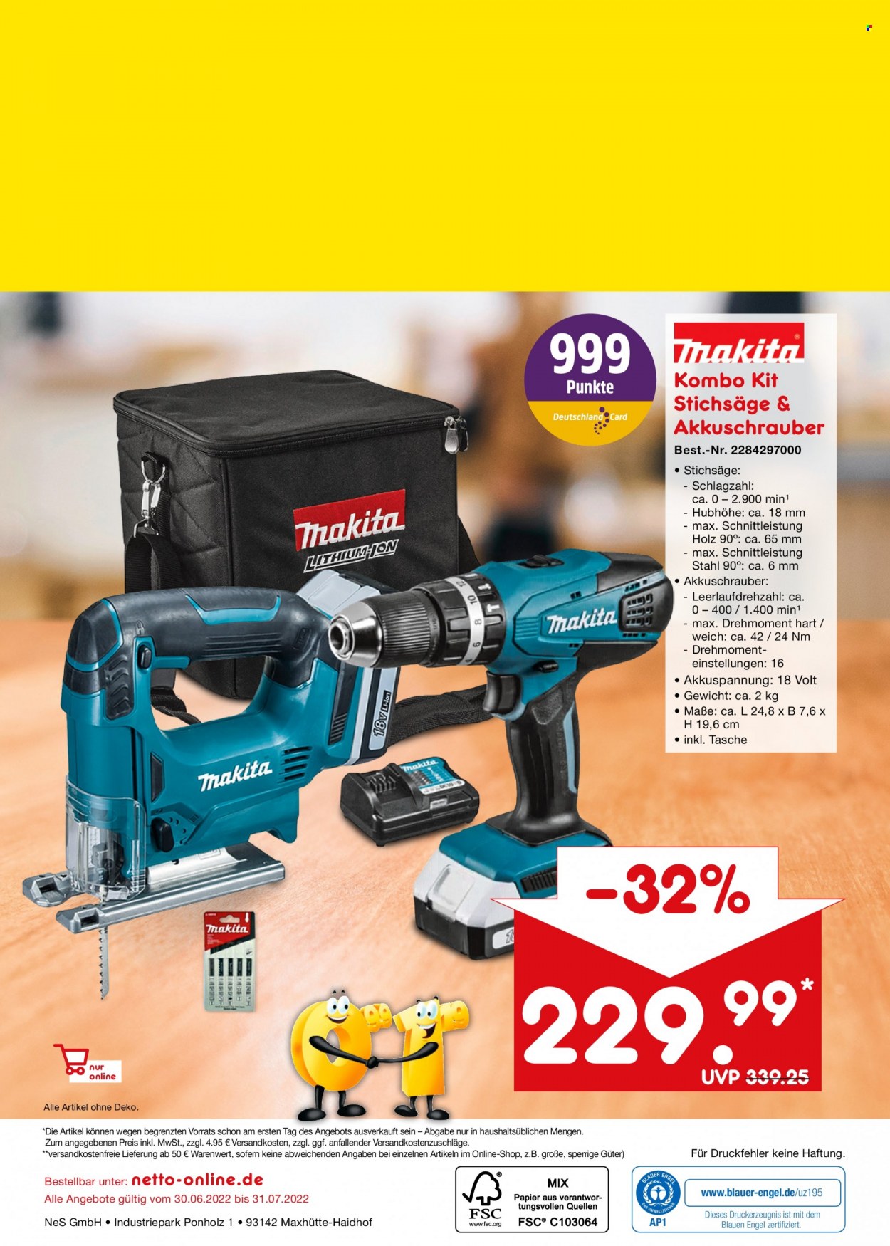 Netto Marken-Discount Prospekte  - 30.06.2022 - 31.07.2022. Seite 40