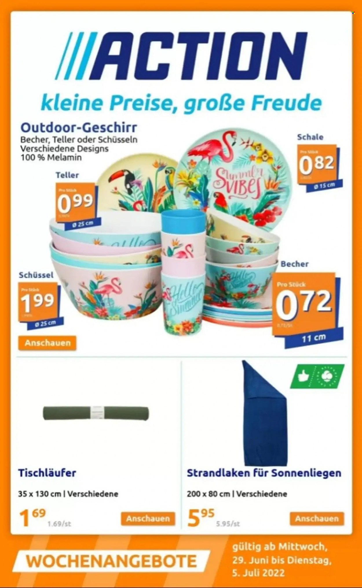 Action Prospekte  - 29.06.2022 - 5.07.2022. Seite 1
