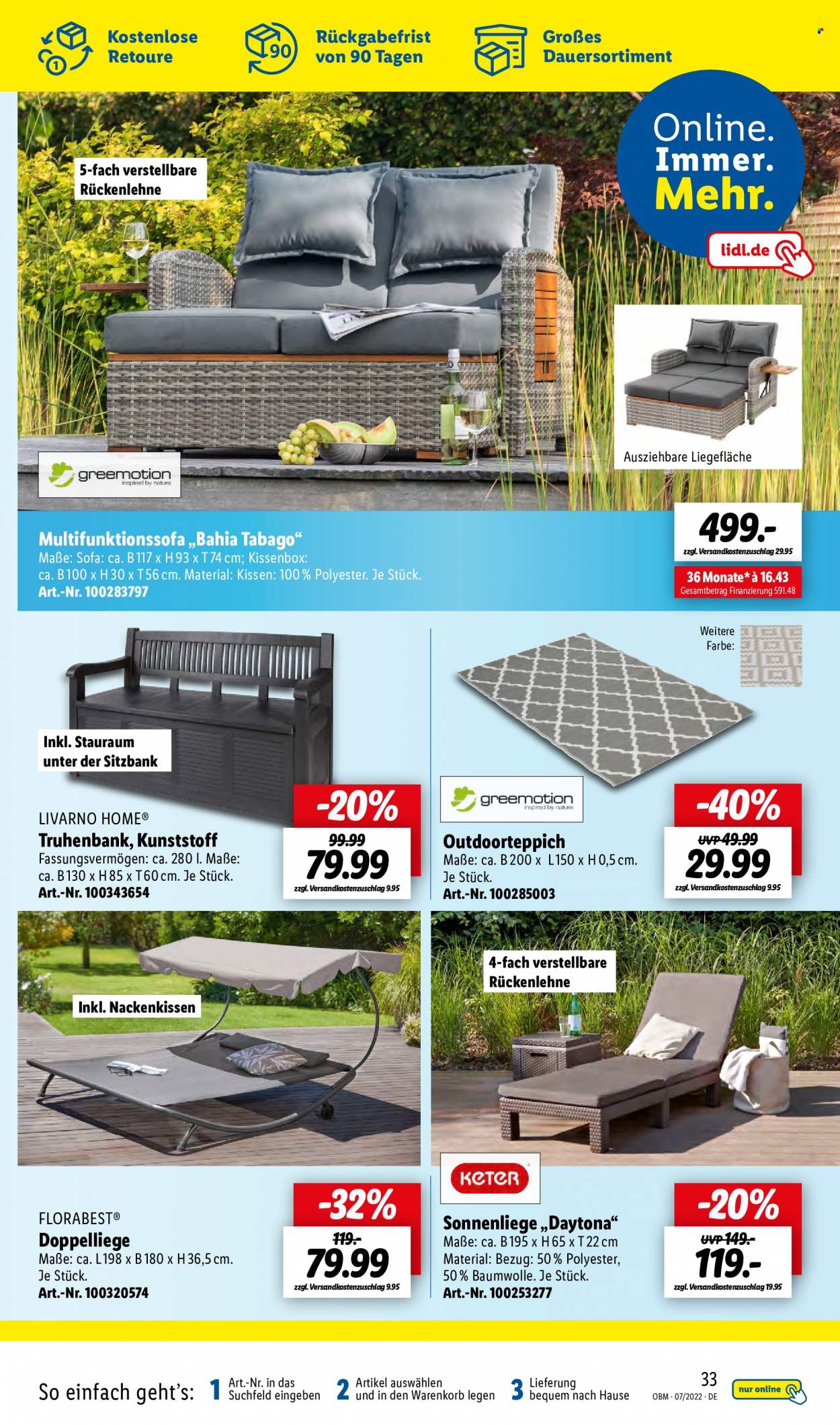 Lidl Prospekte  - 1.07.2022 - 31.07.2022. Seite 33