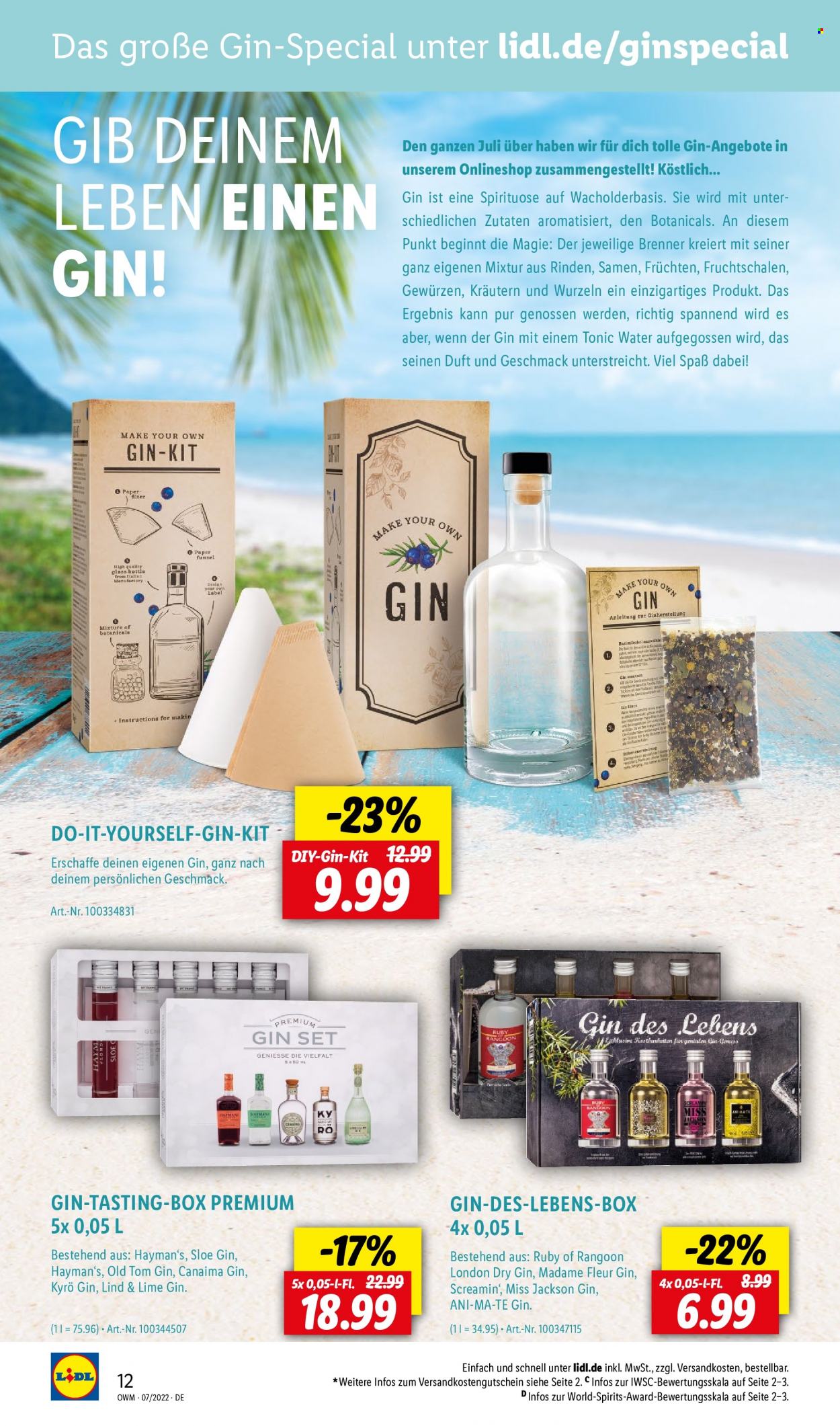 Lidl Prospekte  - 1.07.2022 - 31.07.2022. Seite 12
