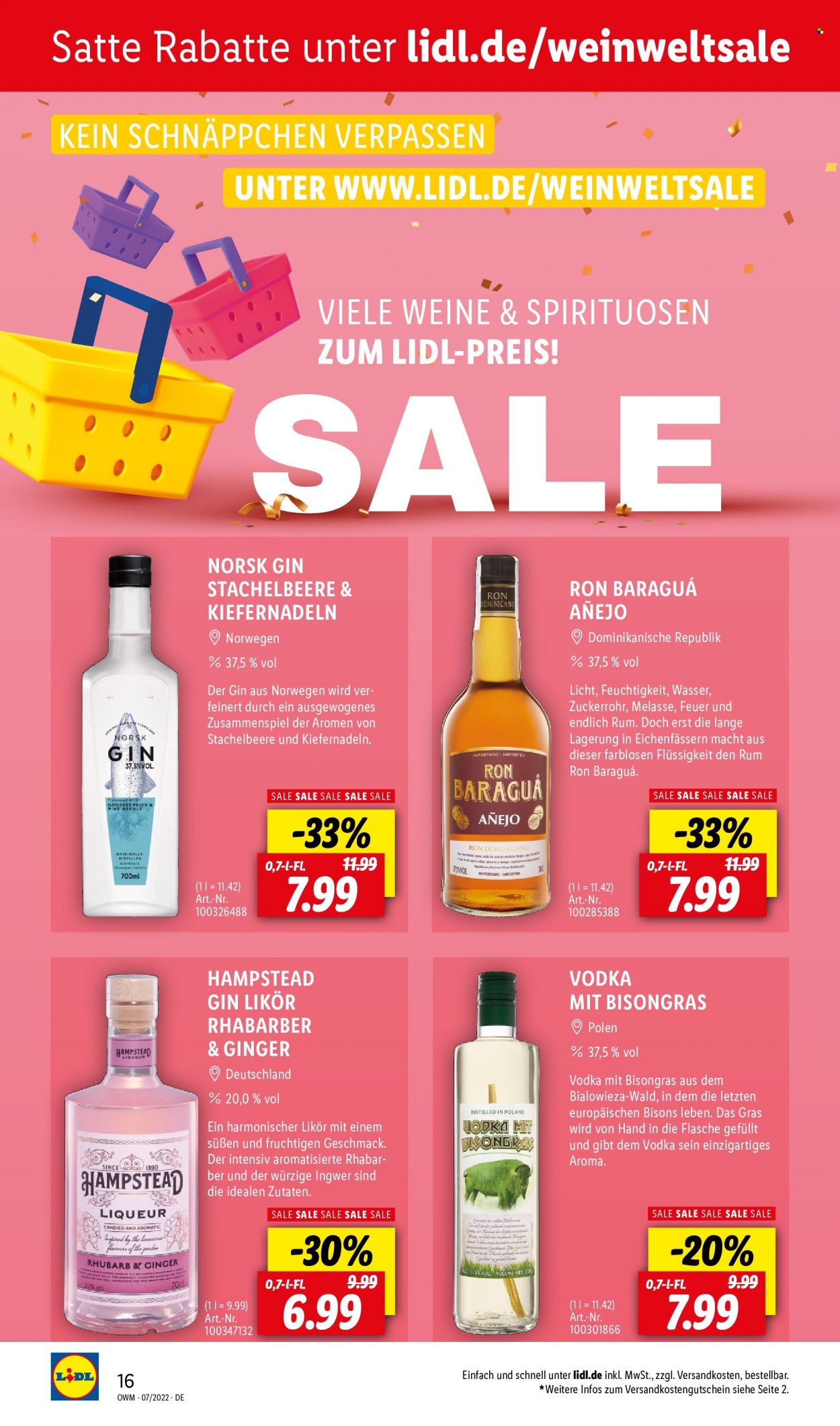 Lidl Prospekte  - 1.07.2022 - 31.07.2022. Seite 16