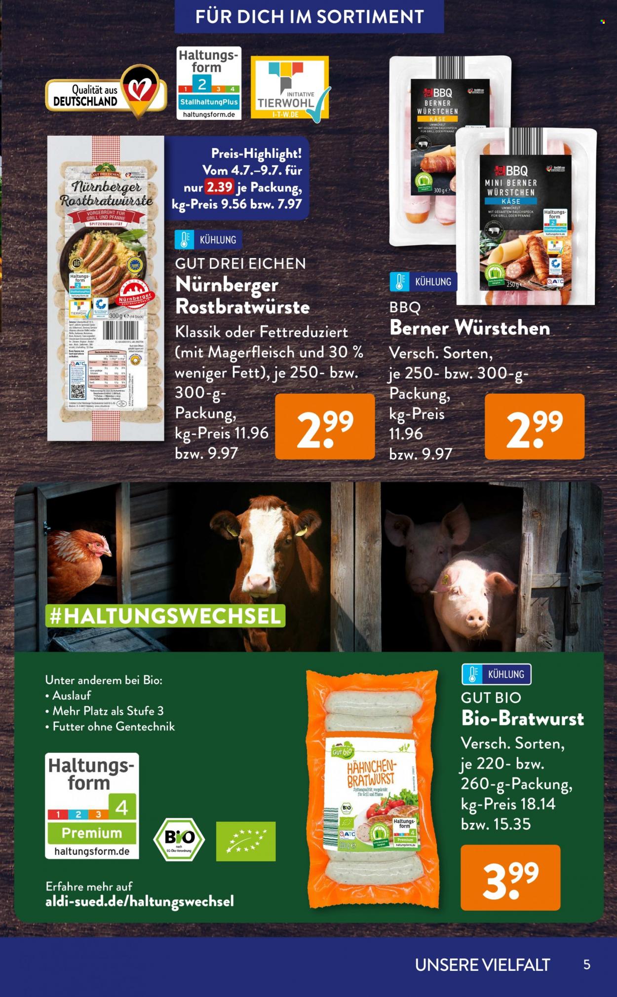 ALDI SÜD Prospekte  - 1.07.2022 - 31.07.2022. Seite 5