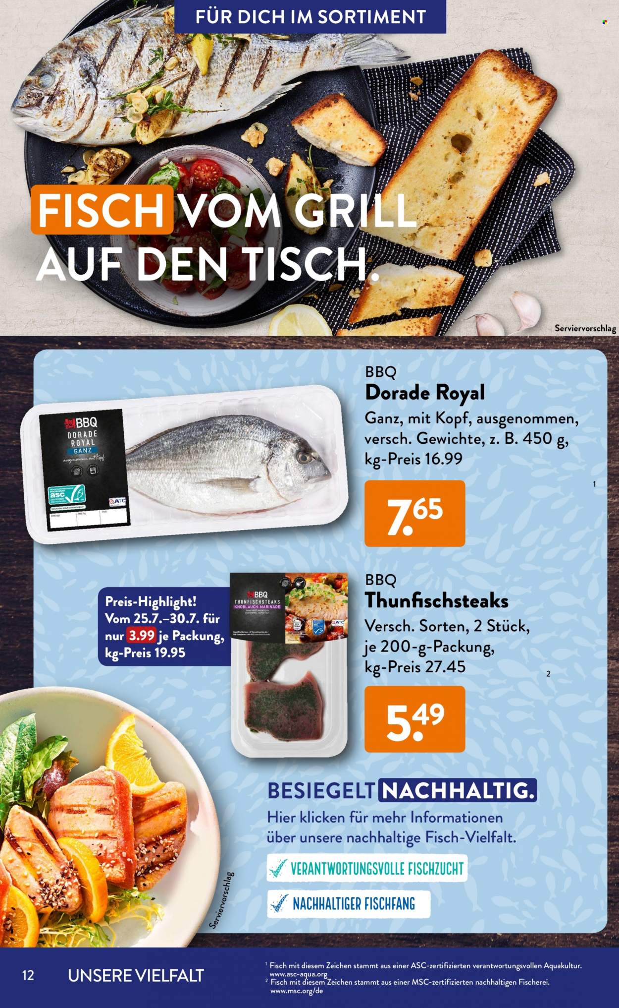 ALDI SÜD Prospekte  - 1.07.2022 - 31.07.2022. Seite 12