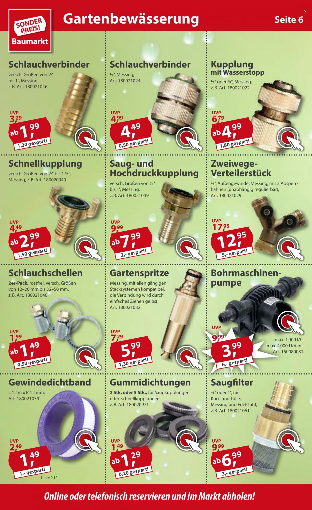 Sonderpreis-Baumarkt Prospekte  - 9.07.2022 - 15.07.2022. Seite 6